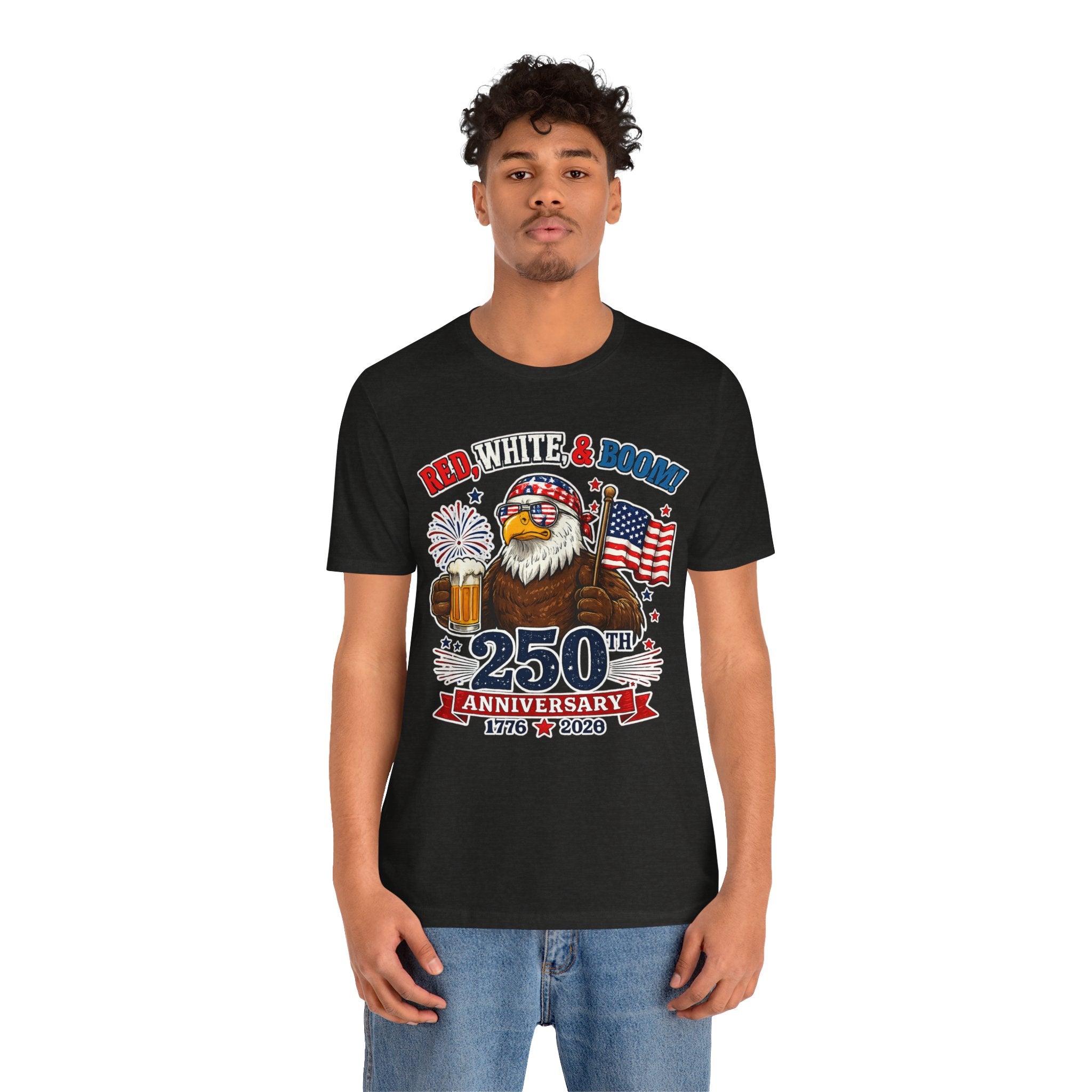 Red, Boom, & Boom Unisex T-shirt
