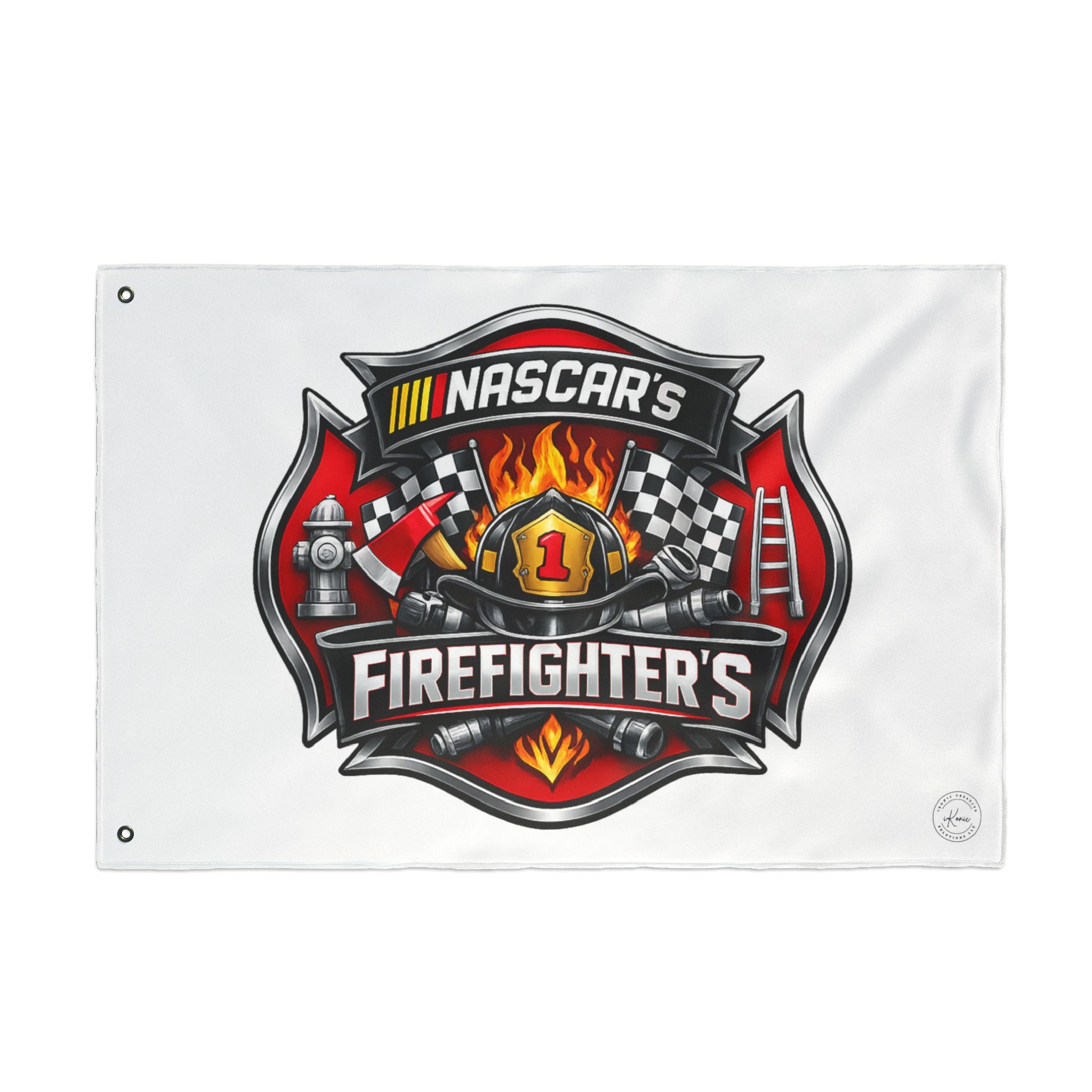 Firefighter Double Sided Flag