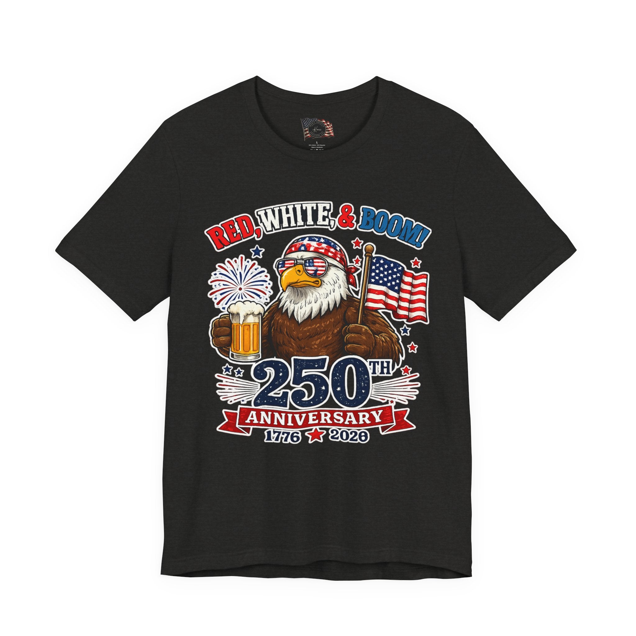 Red, Boom, & Boom Unisex T-shirt