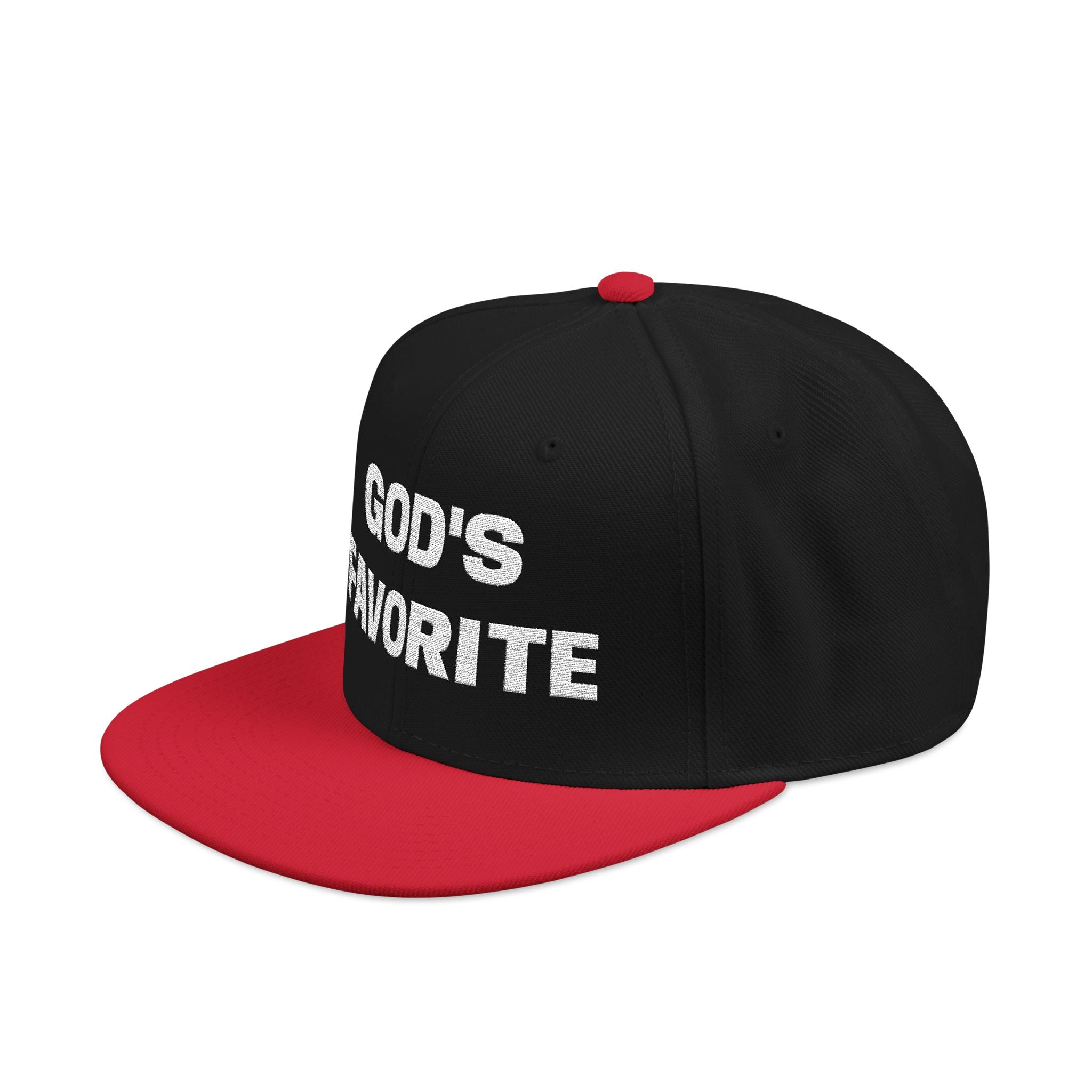 God's Favorite Personalized Snapback (Embroidery)