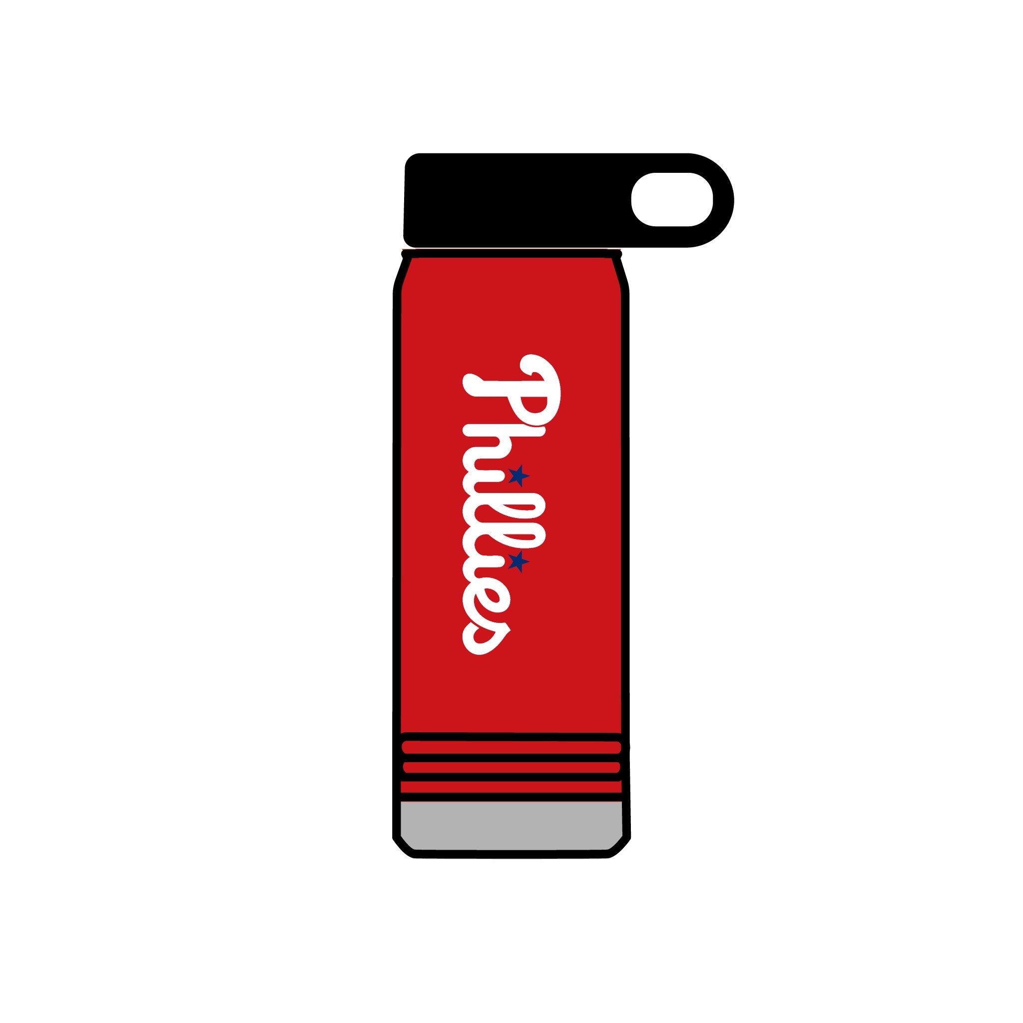 Phillies Water Bottle, 20oz