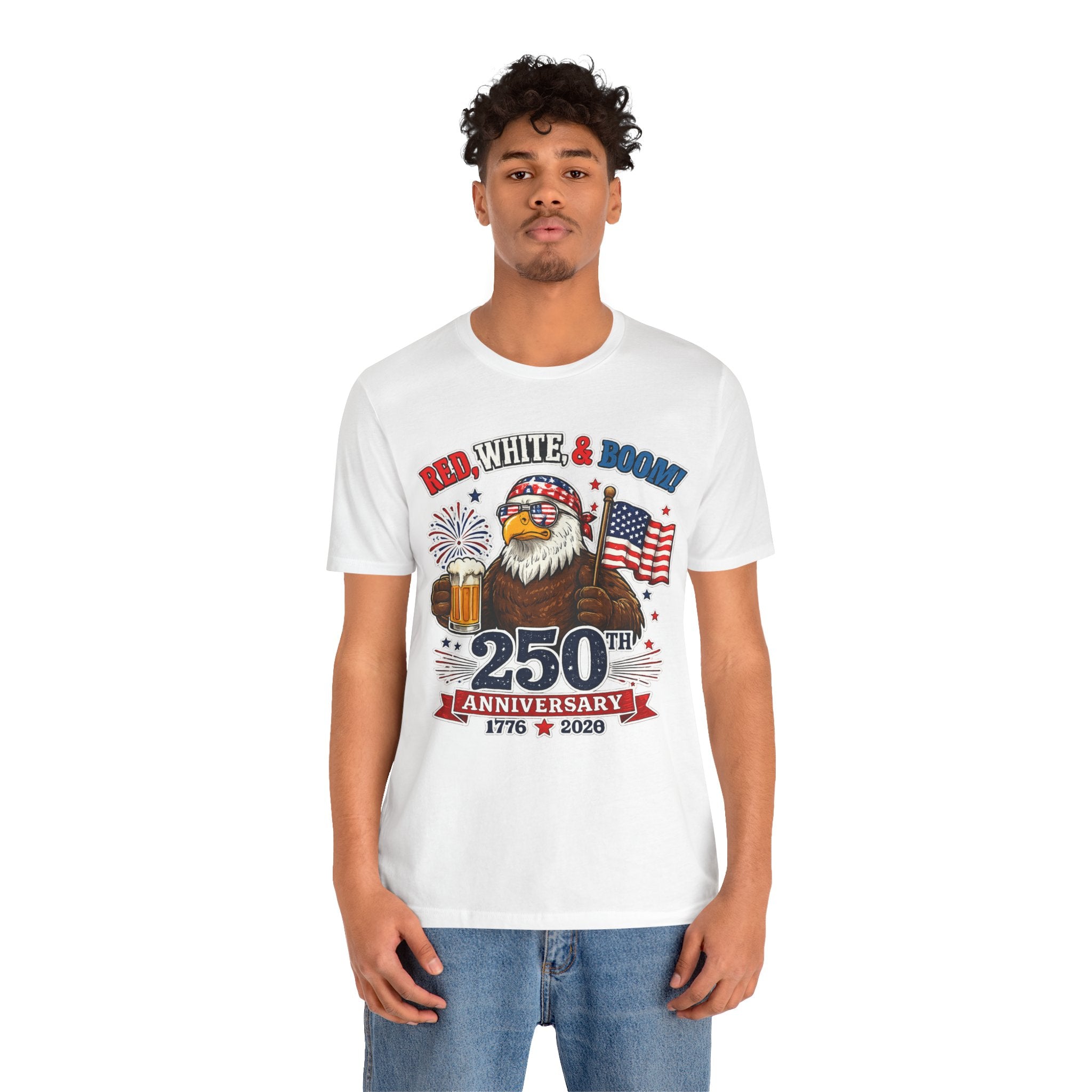 Red, Boom, & Boom Unisex T-shirt