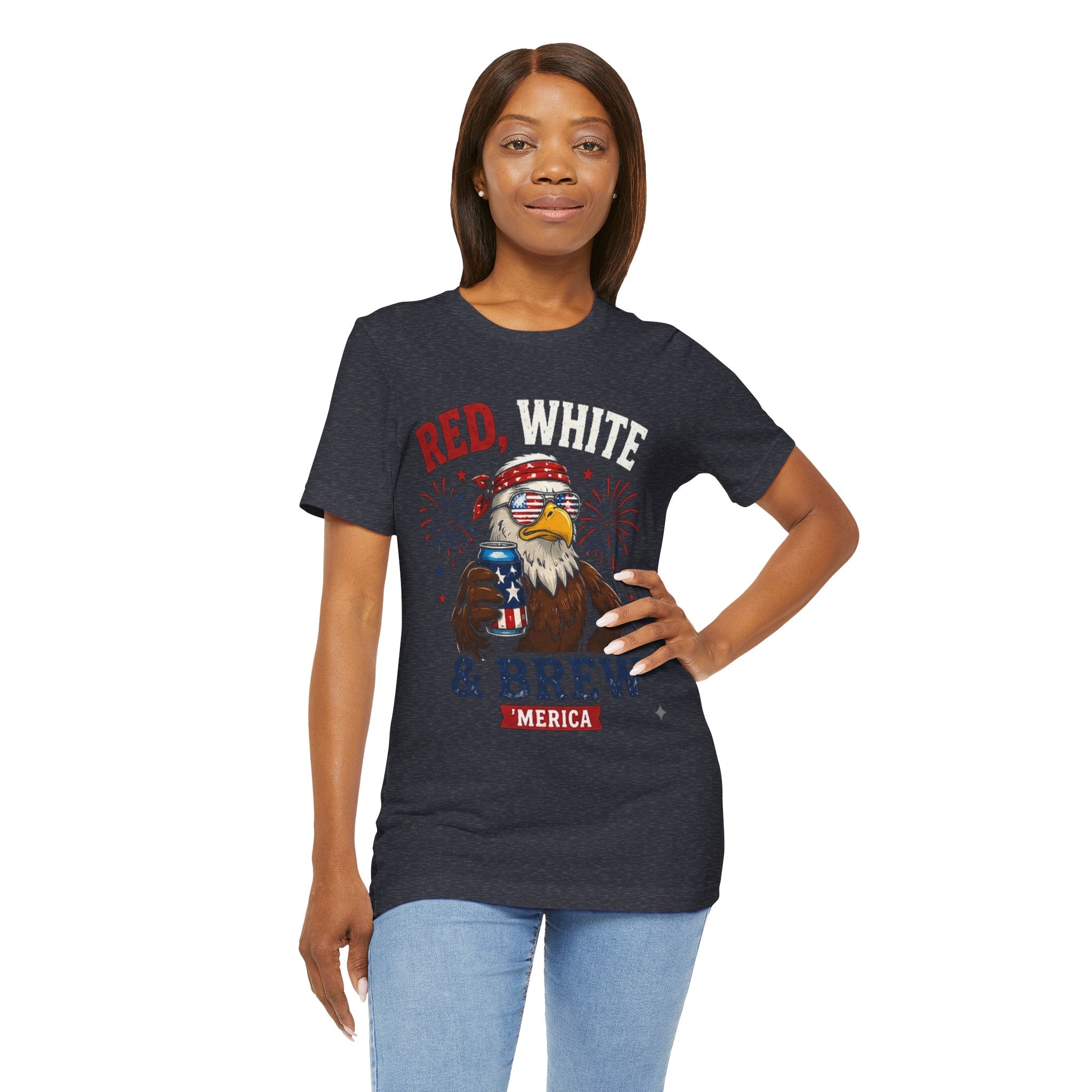 Red, White, & Brew Unisex T-shirt