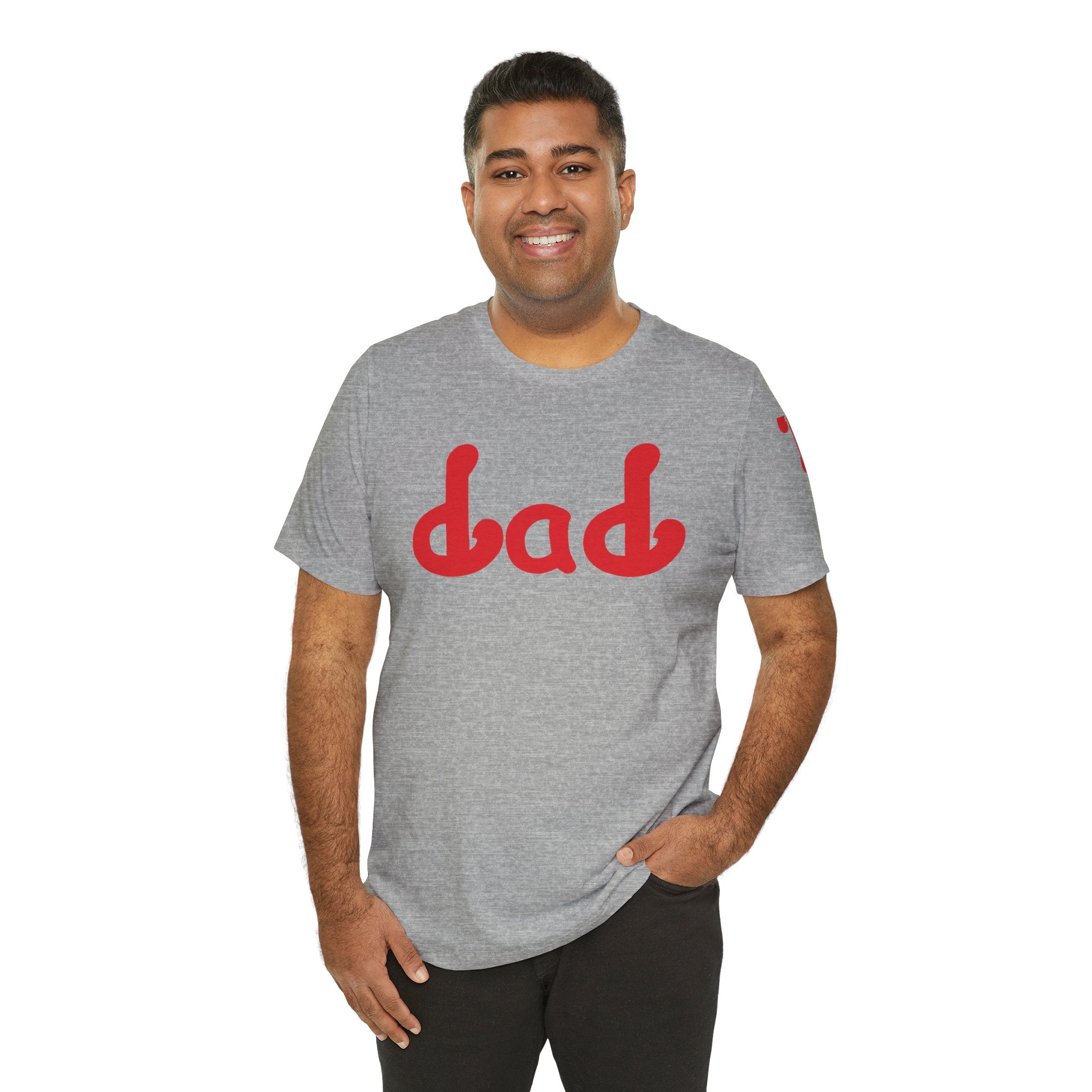 Phillies Dad (Red) Short Sleeve Tee