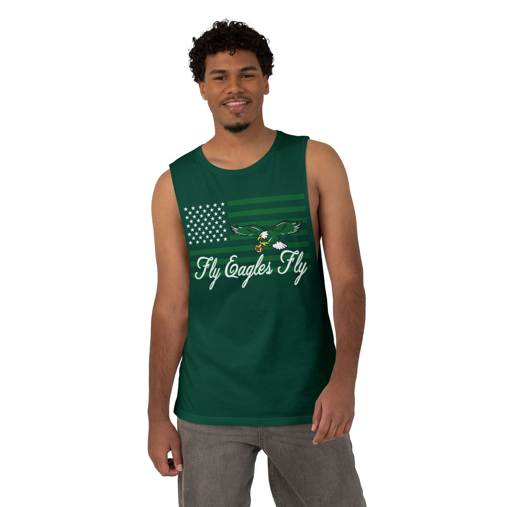Fly Eagles Fly Flag Unisex Cut-Off Tank