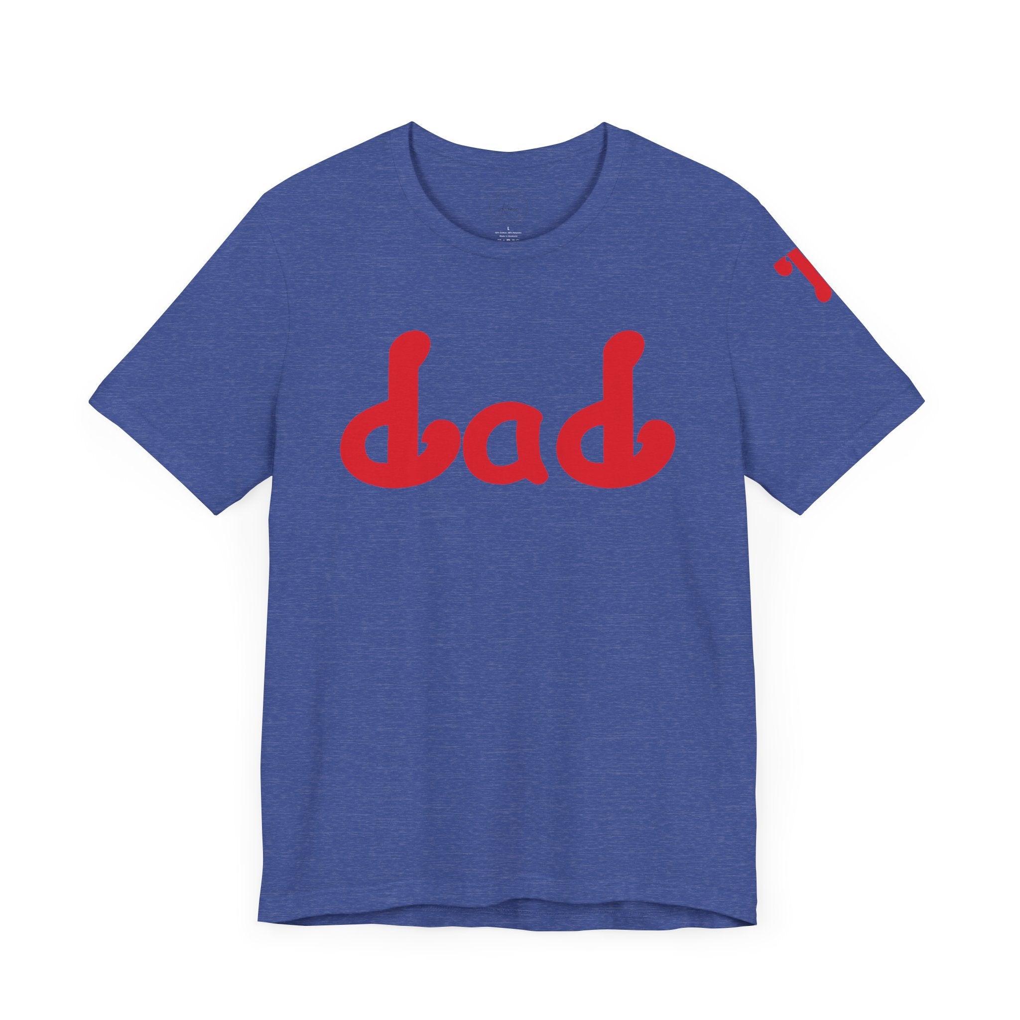 Phillies Dad (Red) Short Sleeve Tee