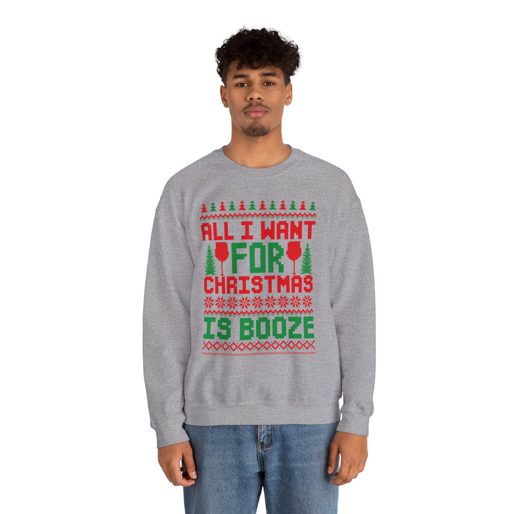 Booze Unisex Sweatshirt