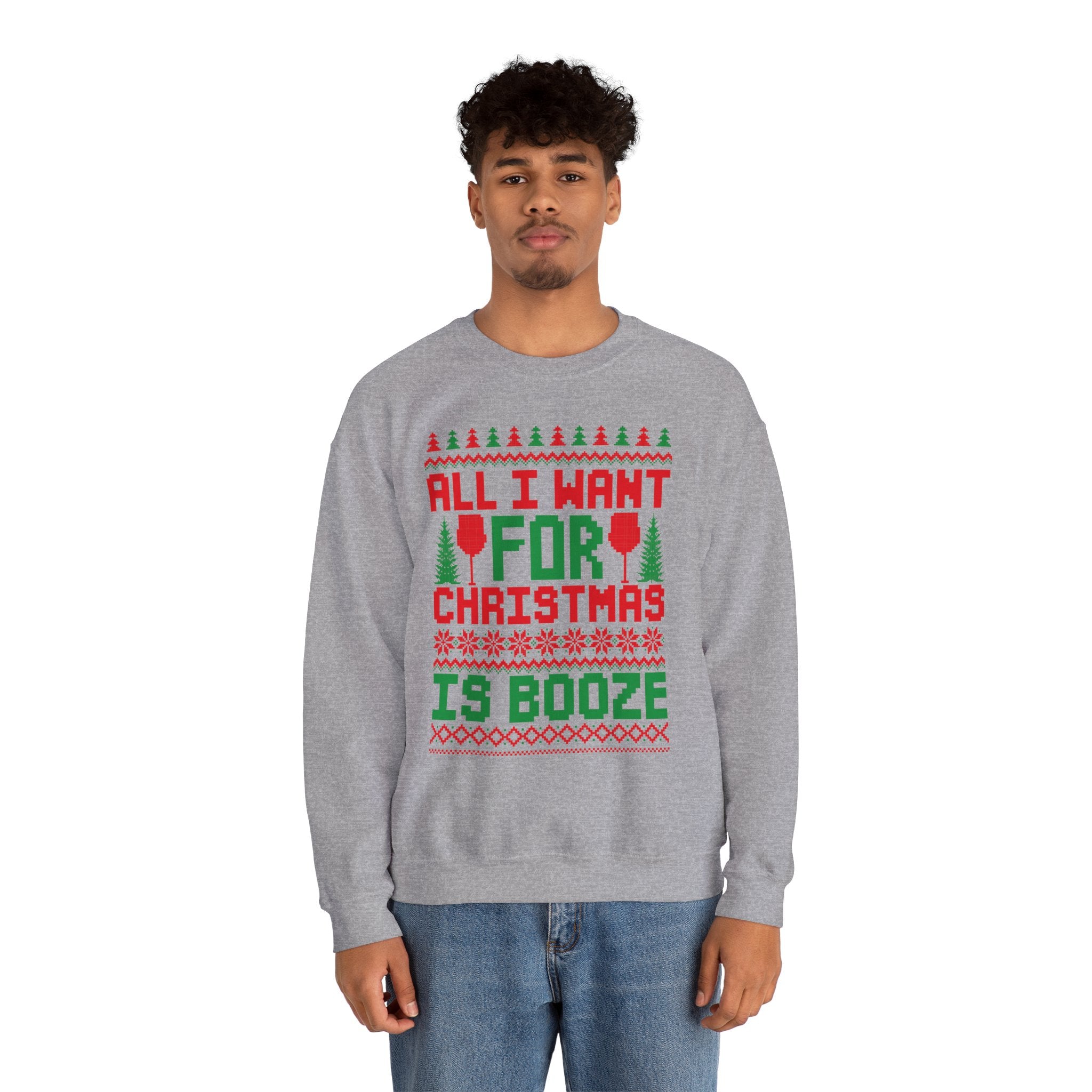 Booze Unisex Sweatshirt