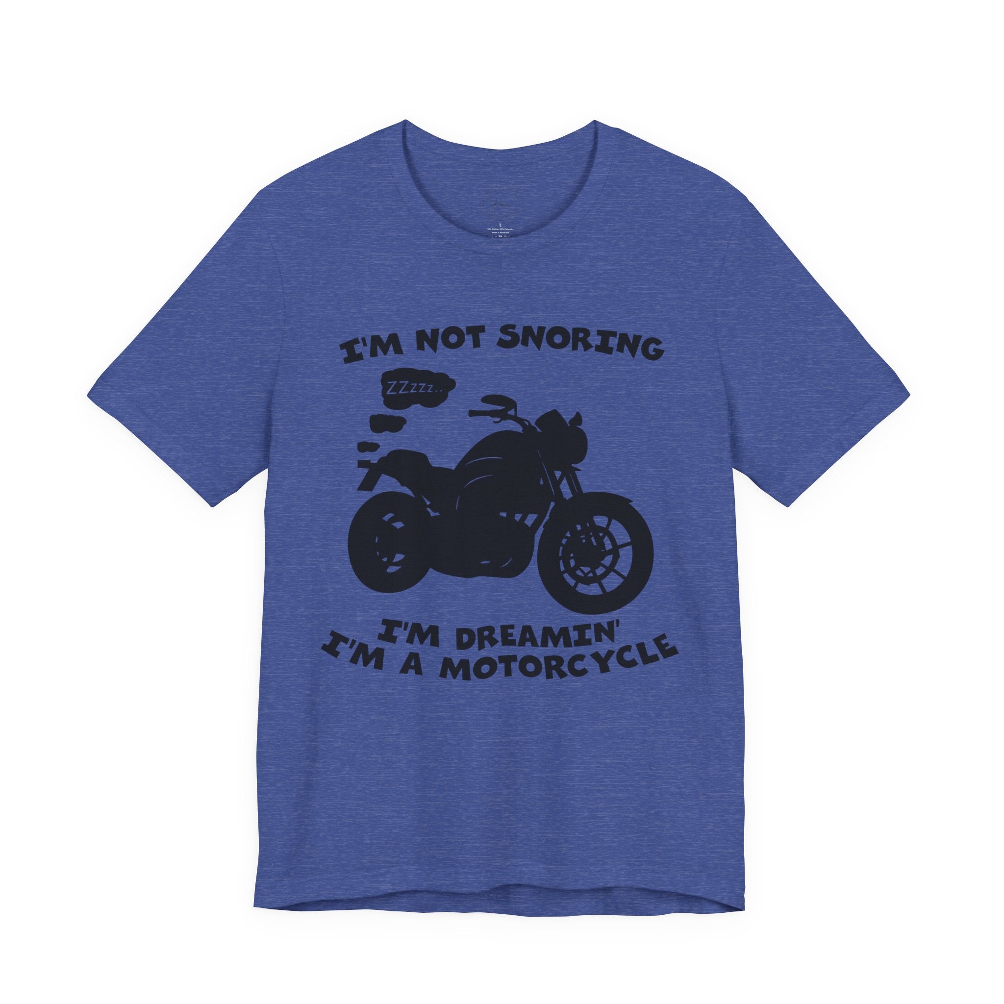 Snoring Motorcycle Unisex T-Shirt