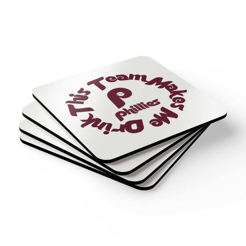 Retro Phillies Coaster Set