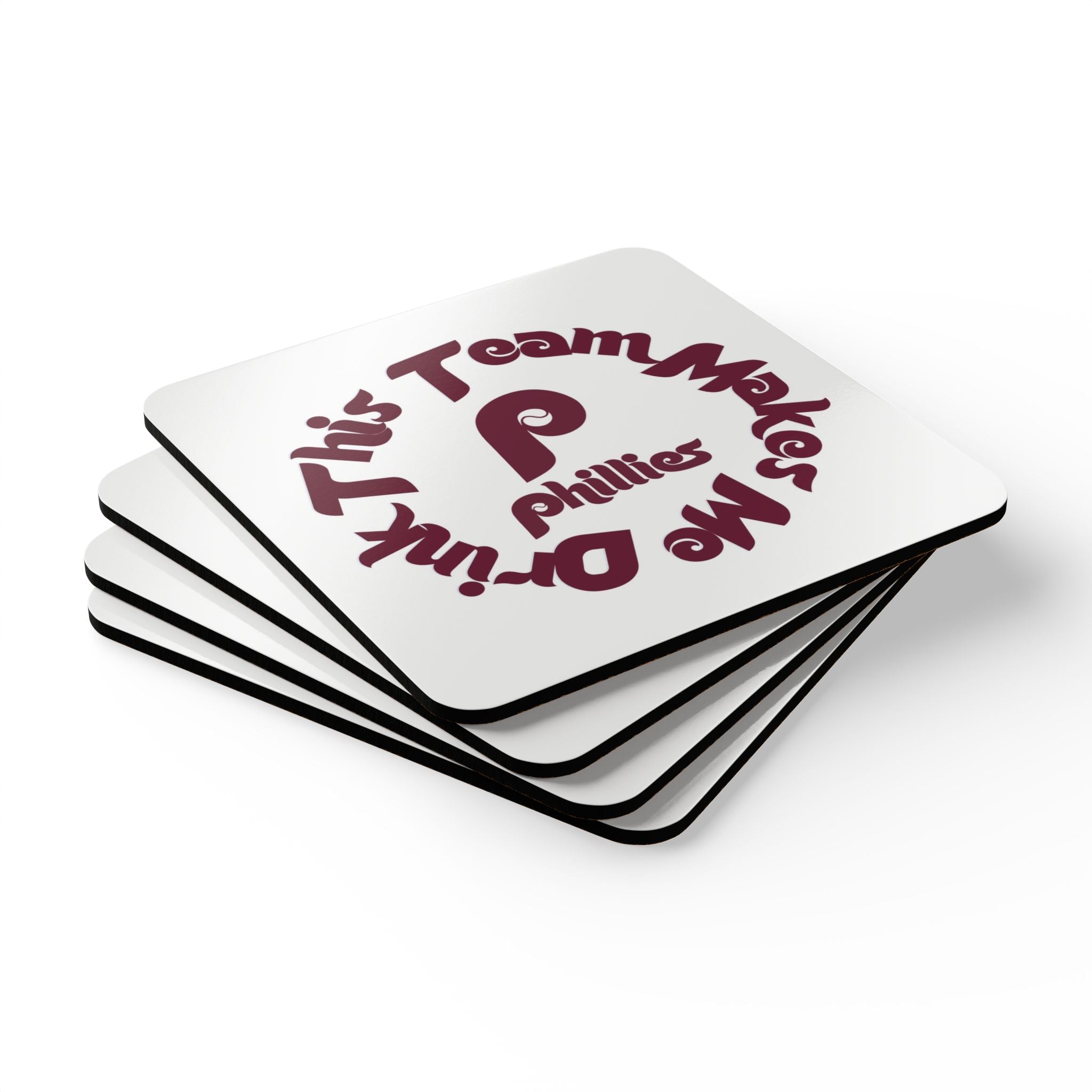Retro Phillies Coaster Set