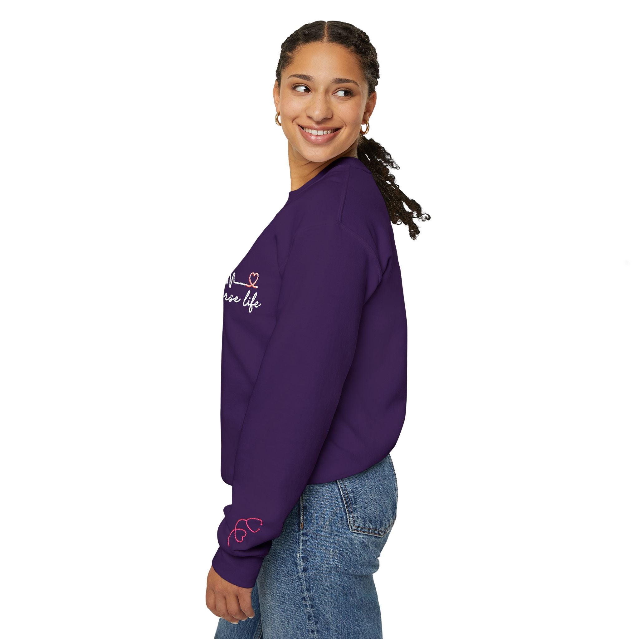 Nurse Life Unisex Crewneck Sweatshirt