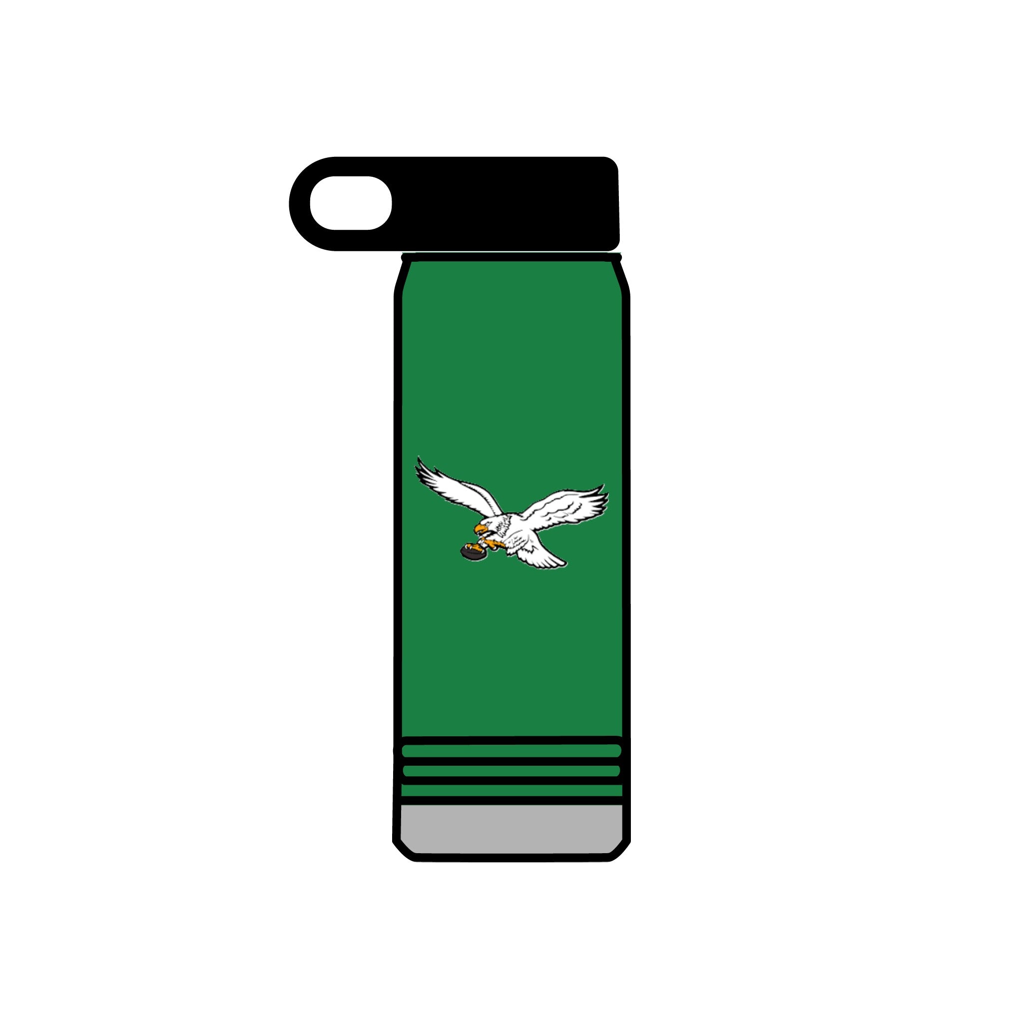 Retro Eagles Water Bottle, 20oz