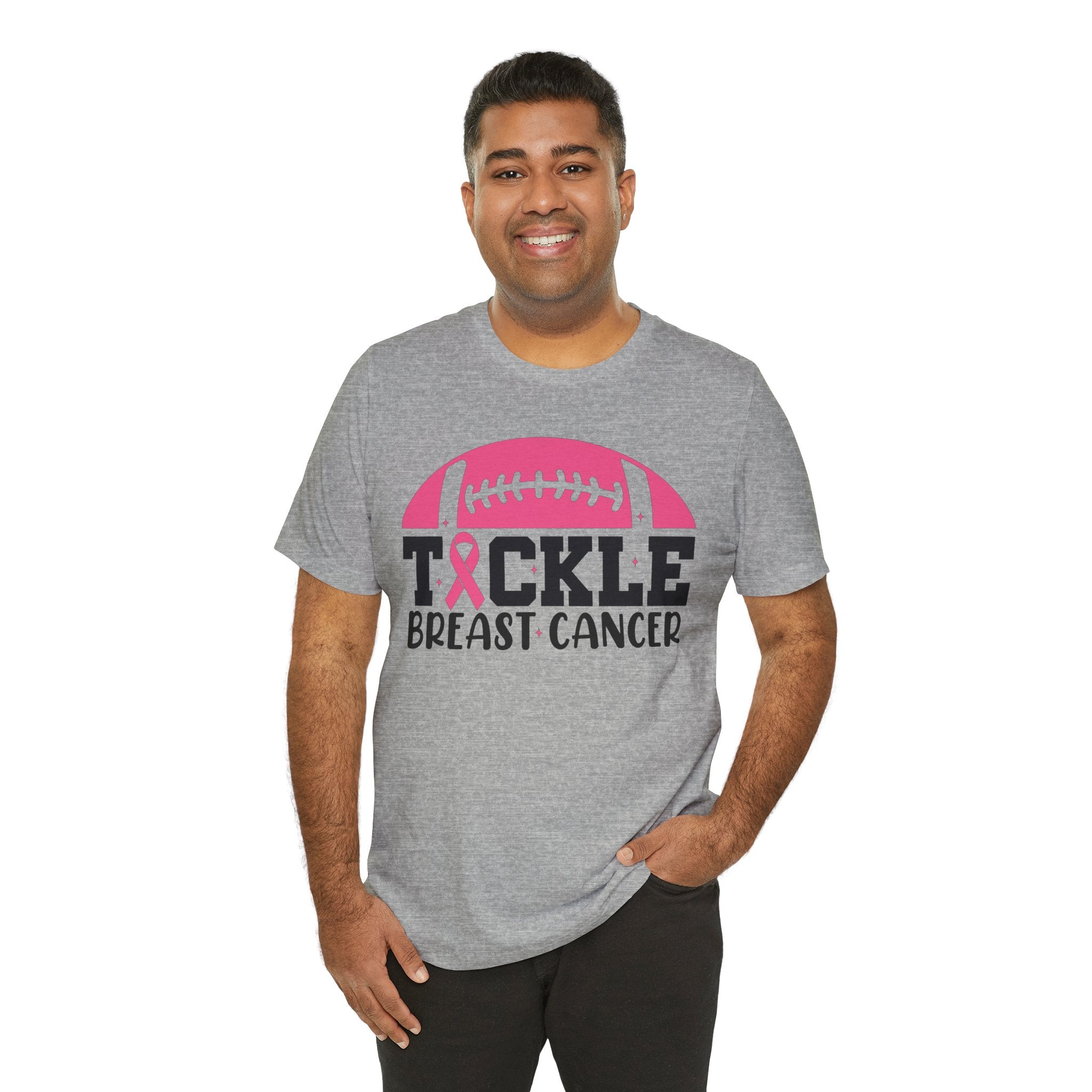 Tackle Breast Cancer Unisex T-shirt