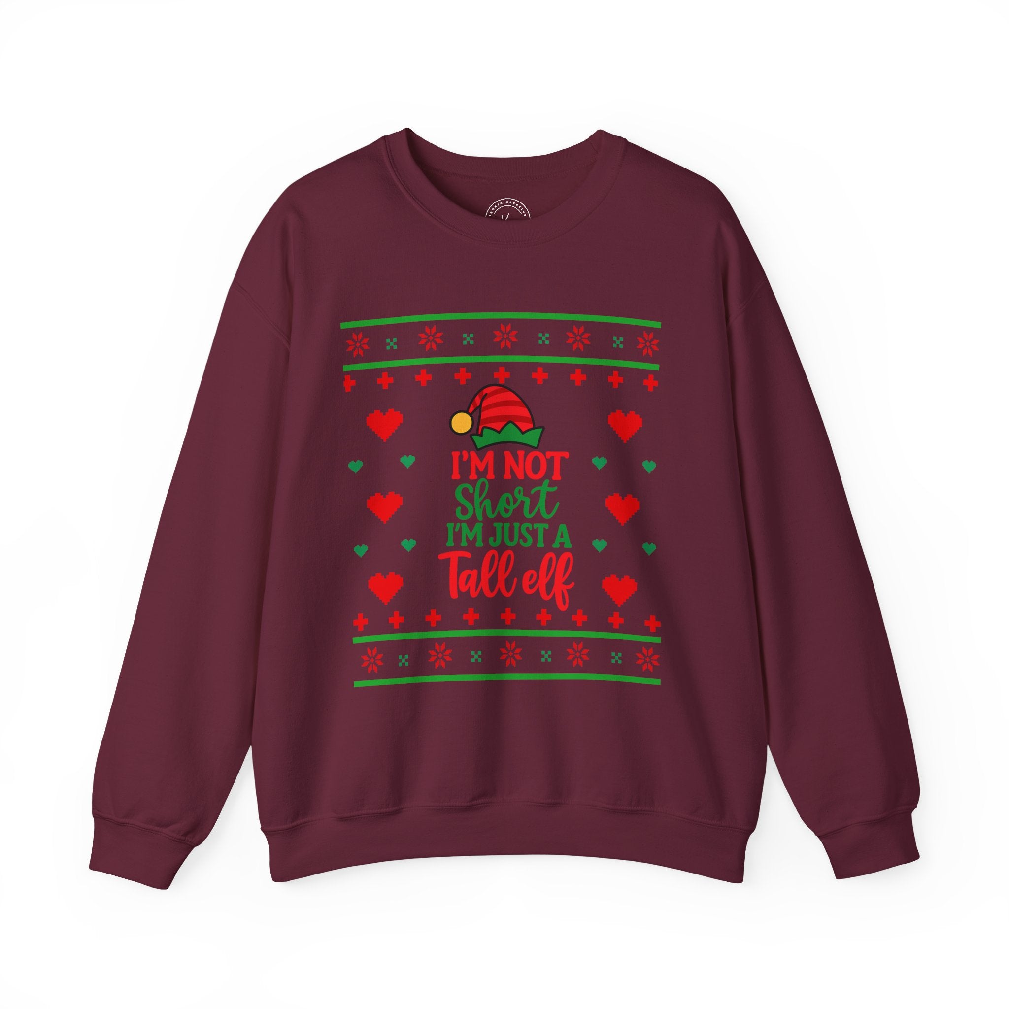 Tall Elf Unisex Sweatshirt