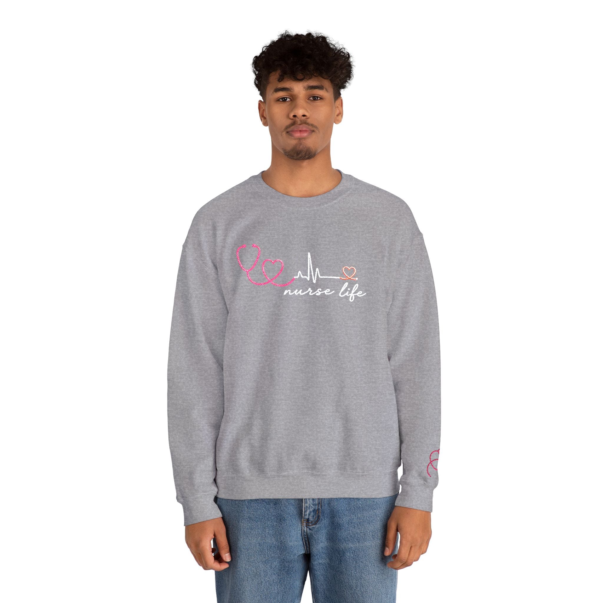 Nurse Life Unisex Crewneck Sweatshirt