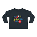 So Cute Grinch Toddler Long Sleeve Tee