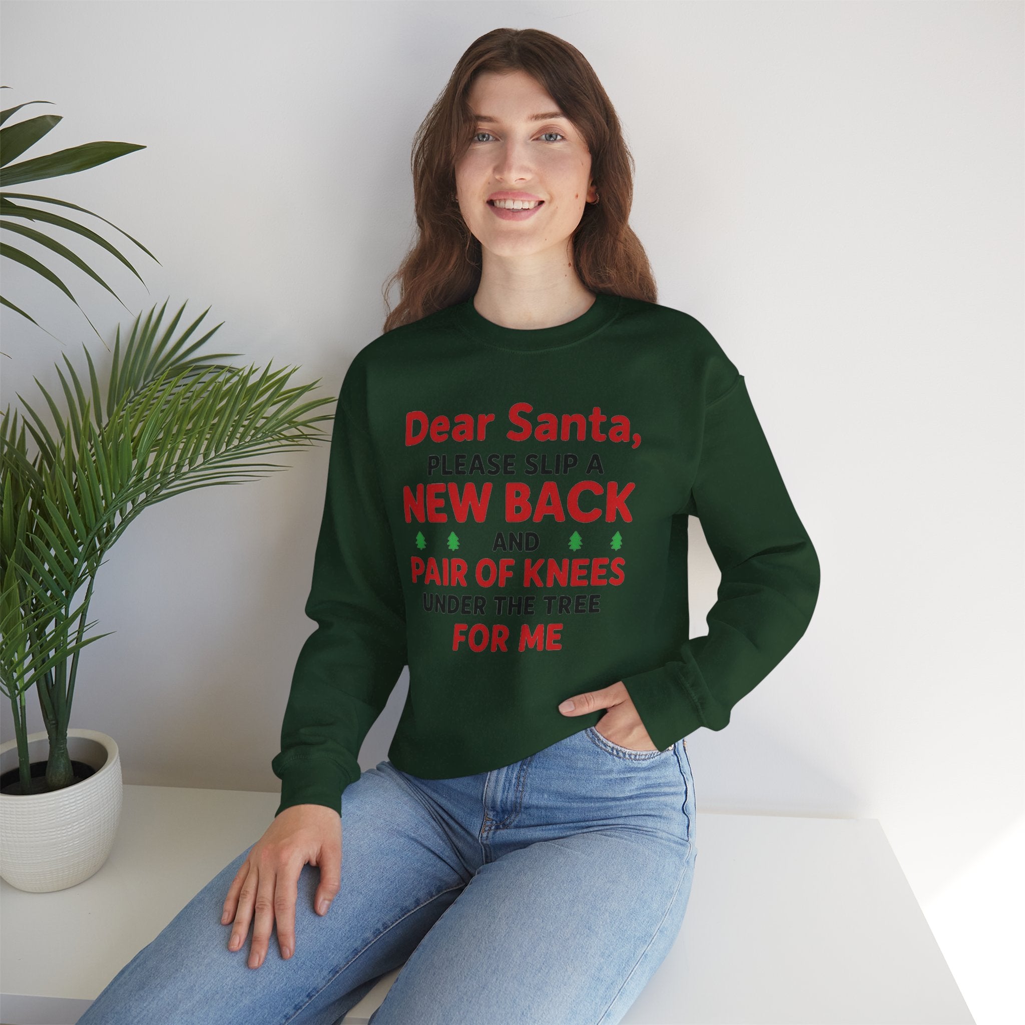 Dear Santa Crewneck Sweatshirt