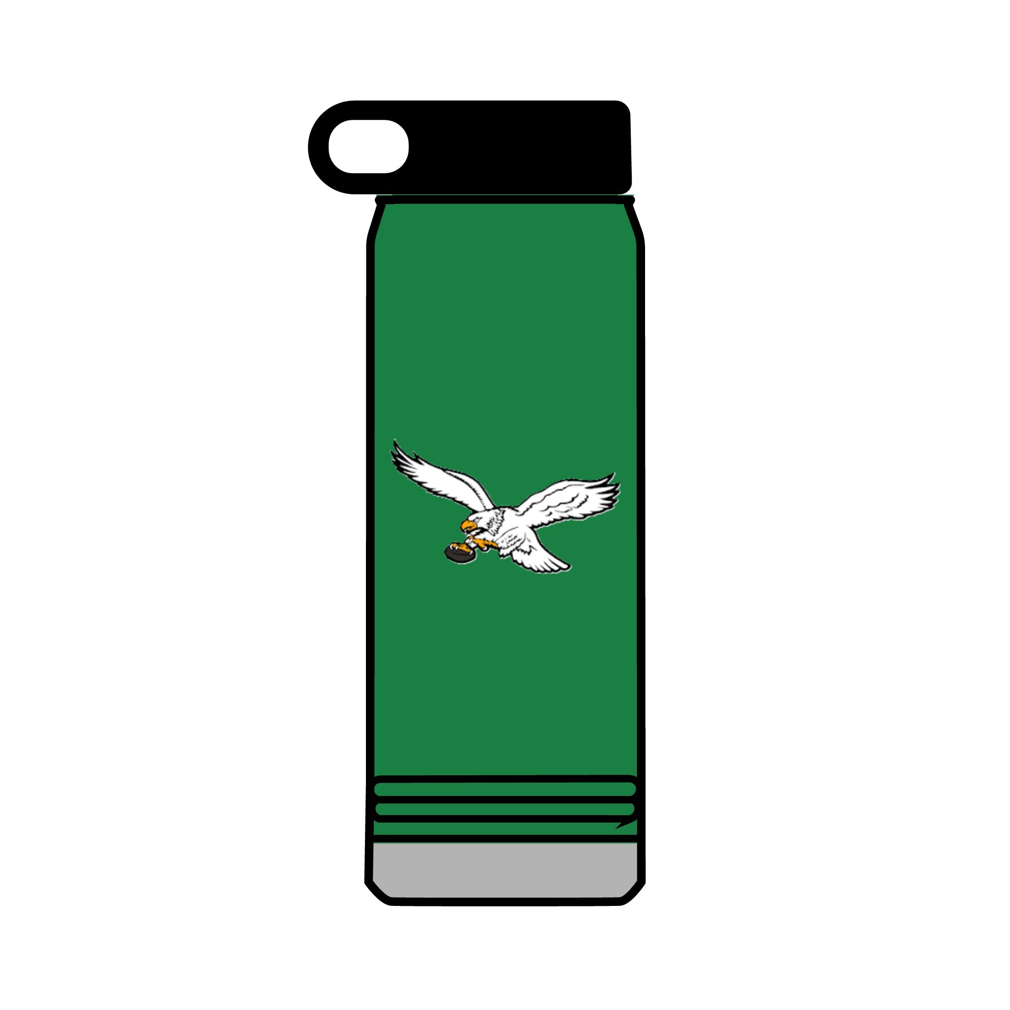 Retro Eagles Water Bottle, 32oz