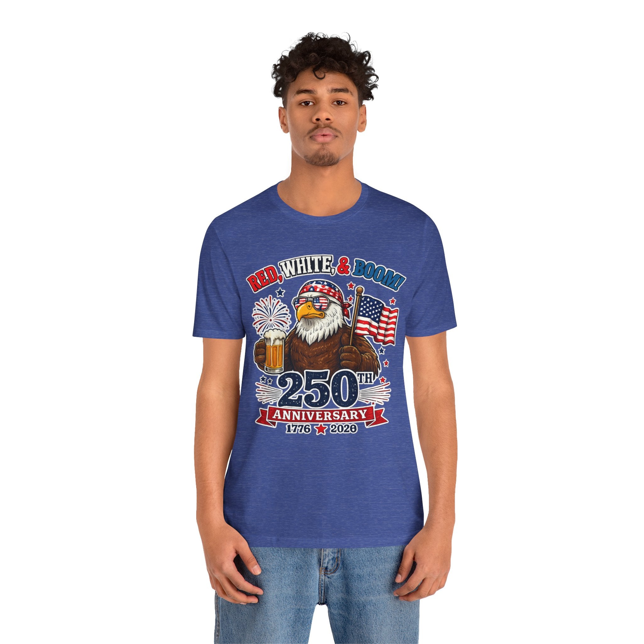 Red, Boom, & Boom Unisex T-shirt