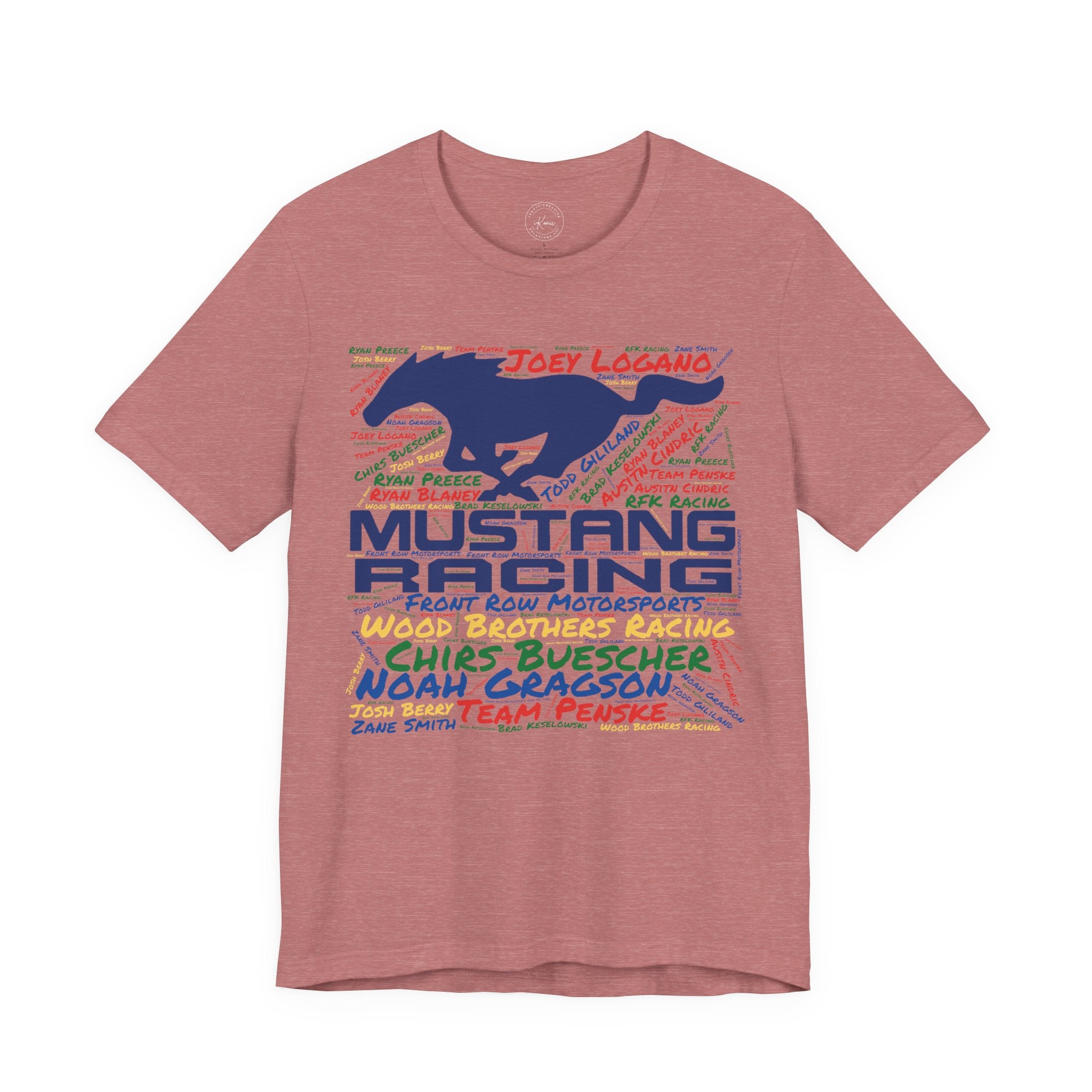 Ford Mustang Racing Short Sleeve Tee