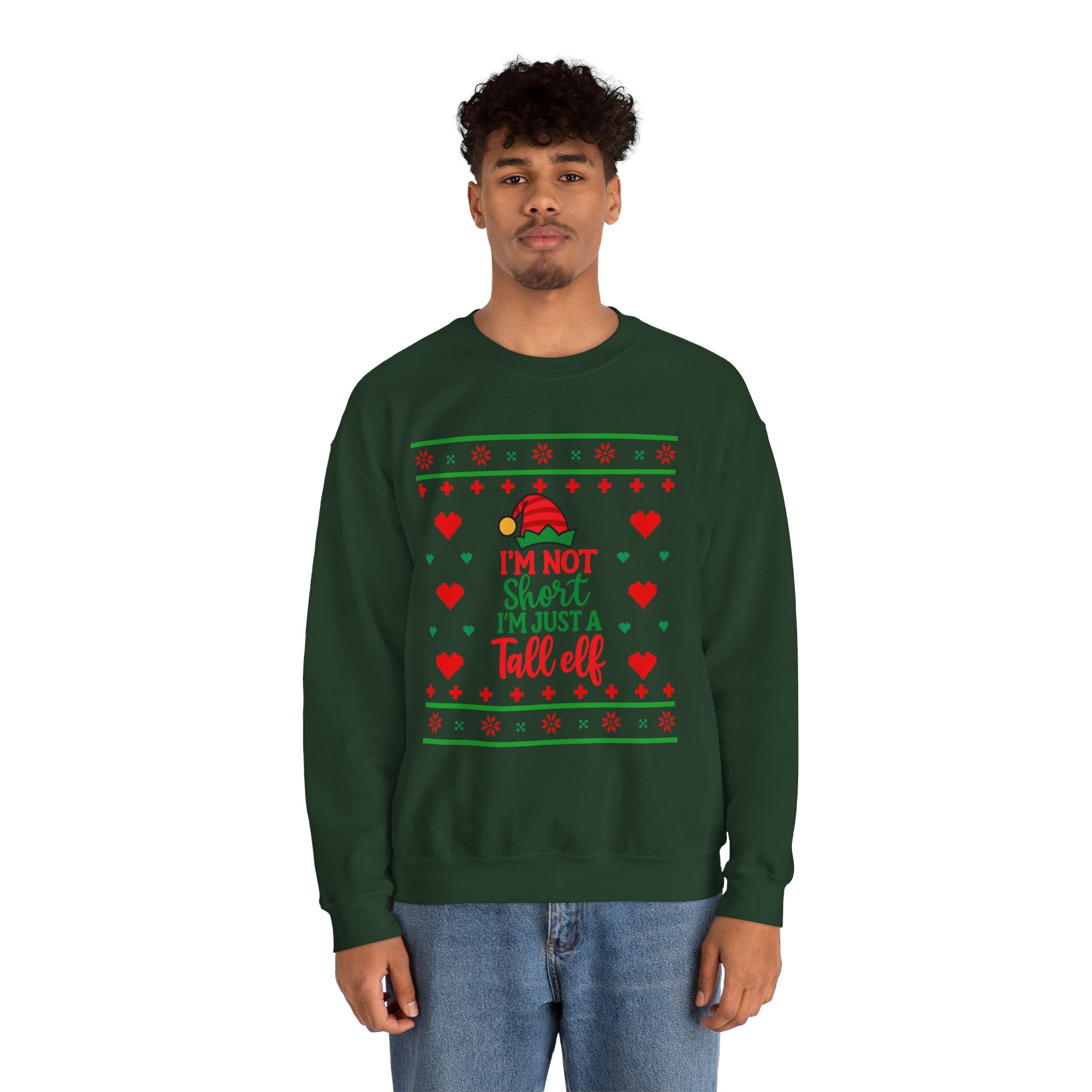 Tall Elf Unisex Sweatshirt