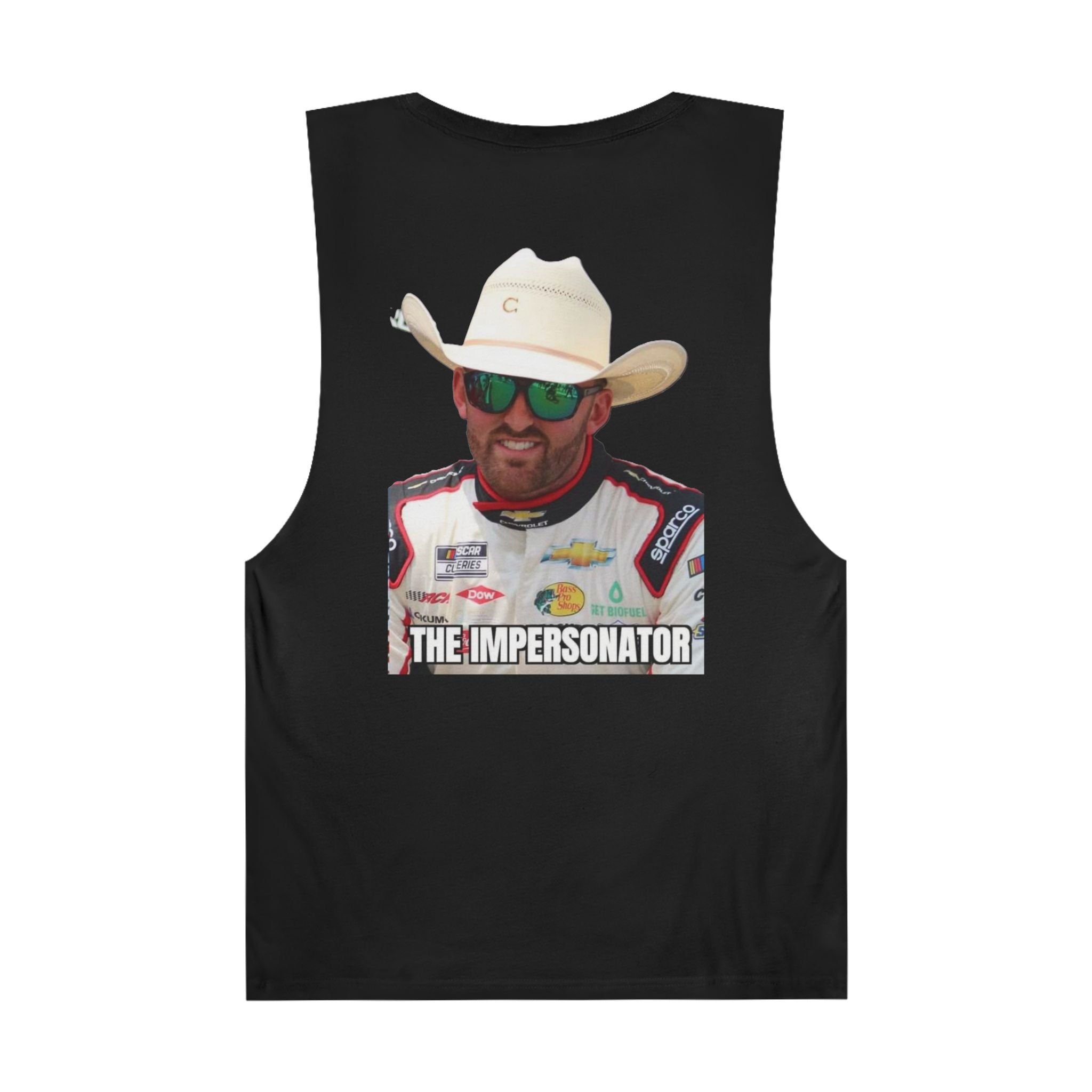 Intimidator vs Impersonator Unisex Cut-Off Tank