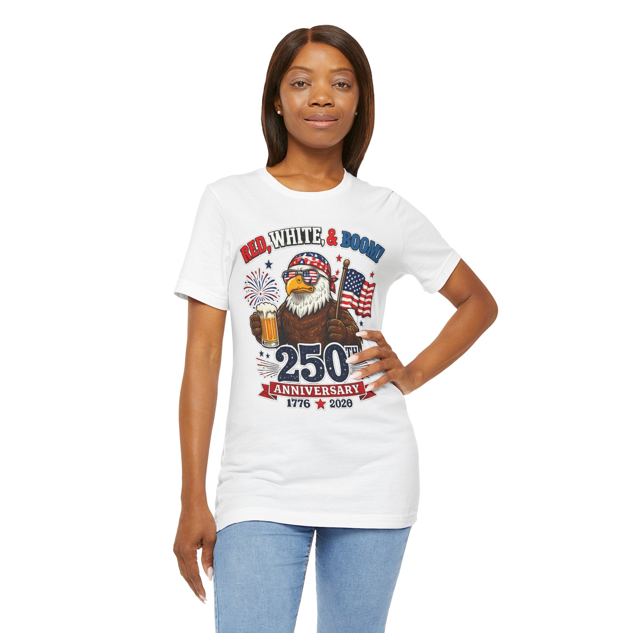Red, Boom, & Boom Unisex T-shirt