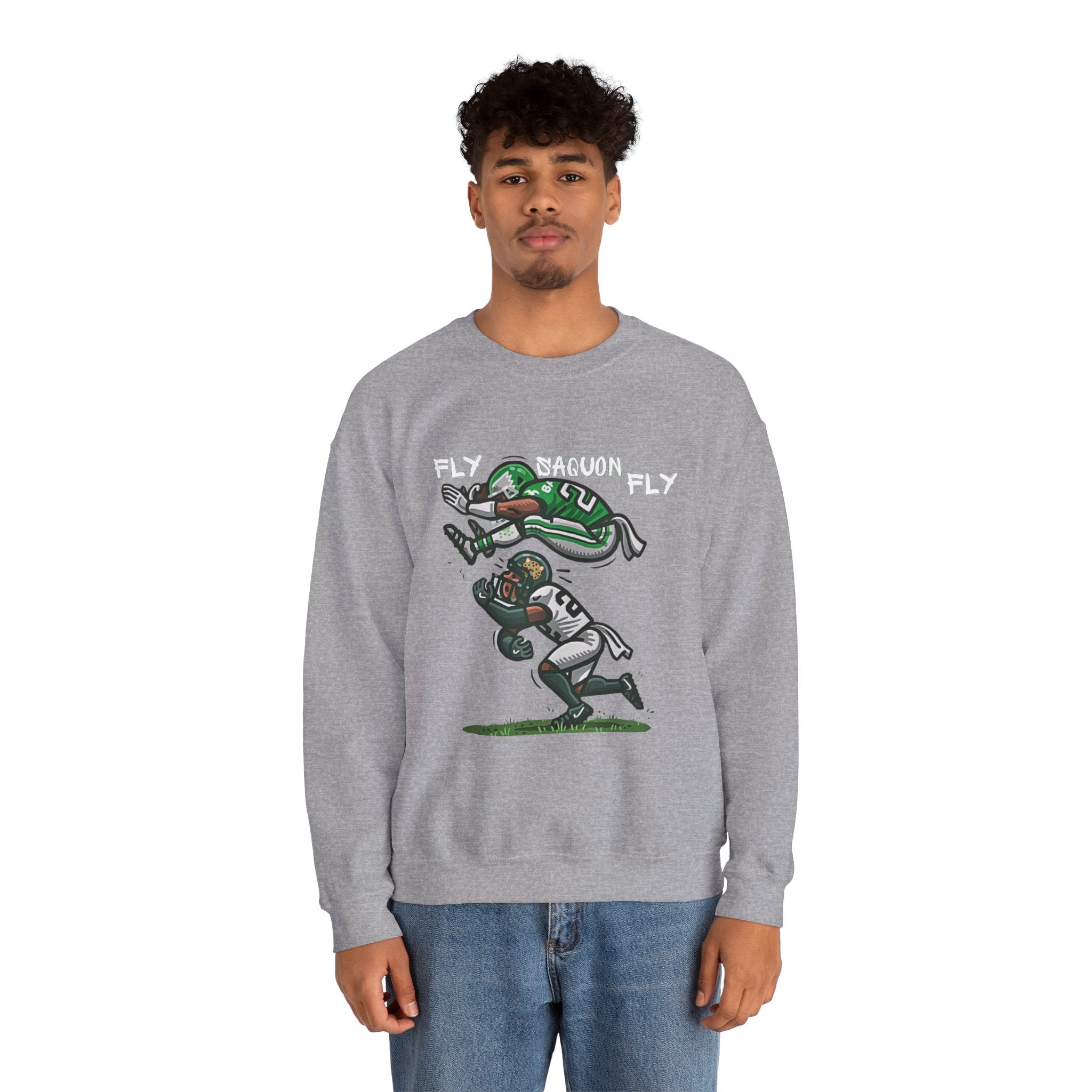 Unisex Fly Saquon Fly Crewneck Sweatshirt