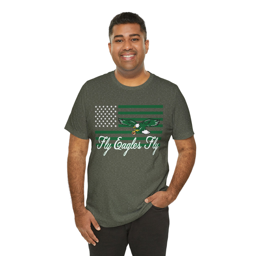 Fly Eagles Fly Unisex Short Sleeve Tee