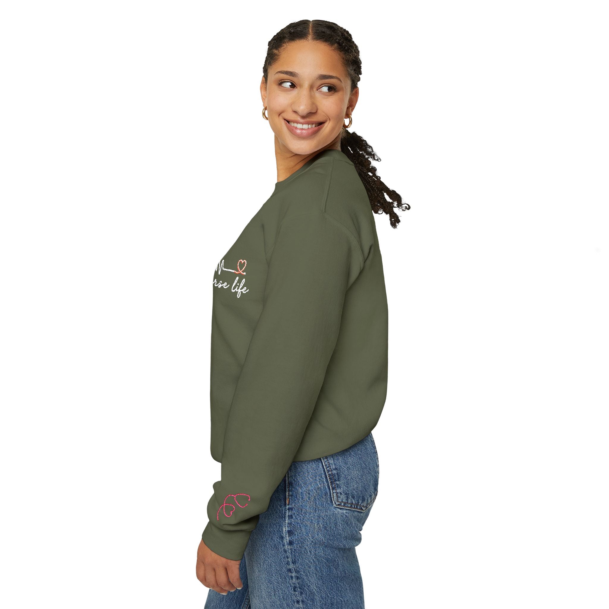 Nurse Life Unisex Crewneck Sweatshirt