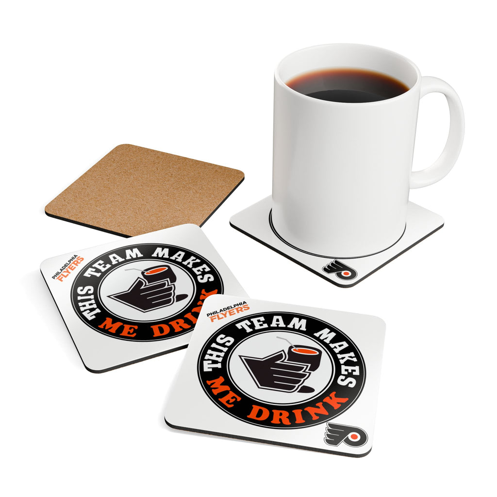 Flyers Corkwood Coaster Set