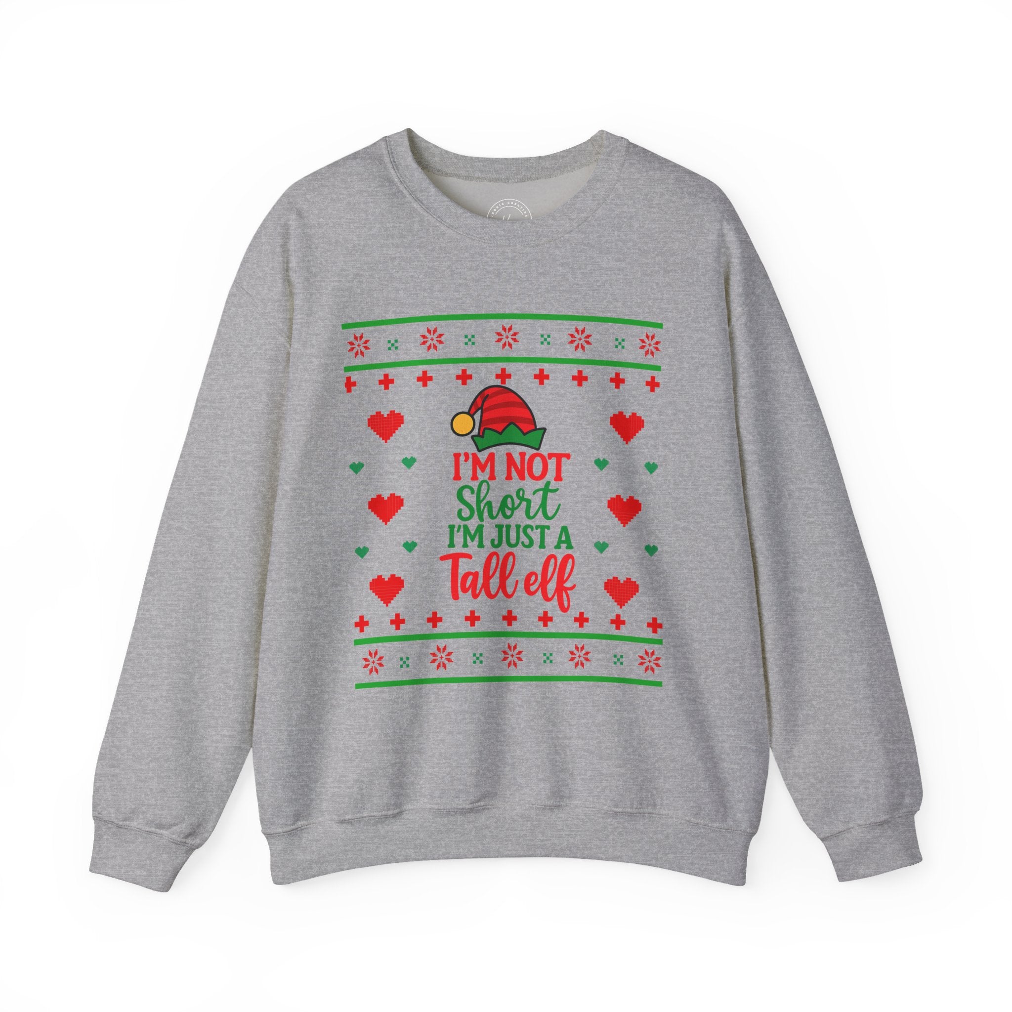Tall Elf Unisex Sweatshirt
