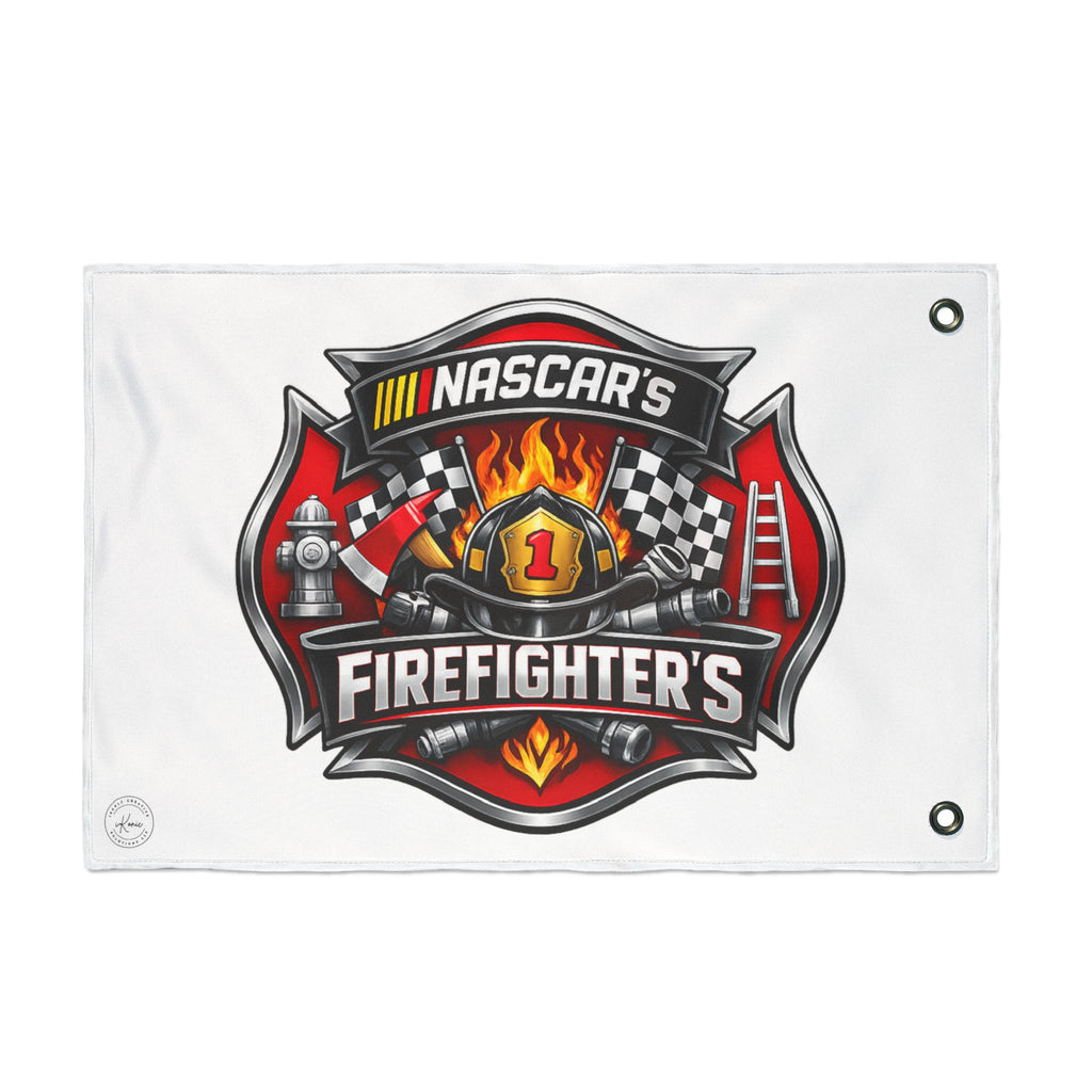 Firefighter Double Sided Flag