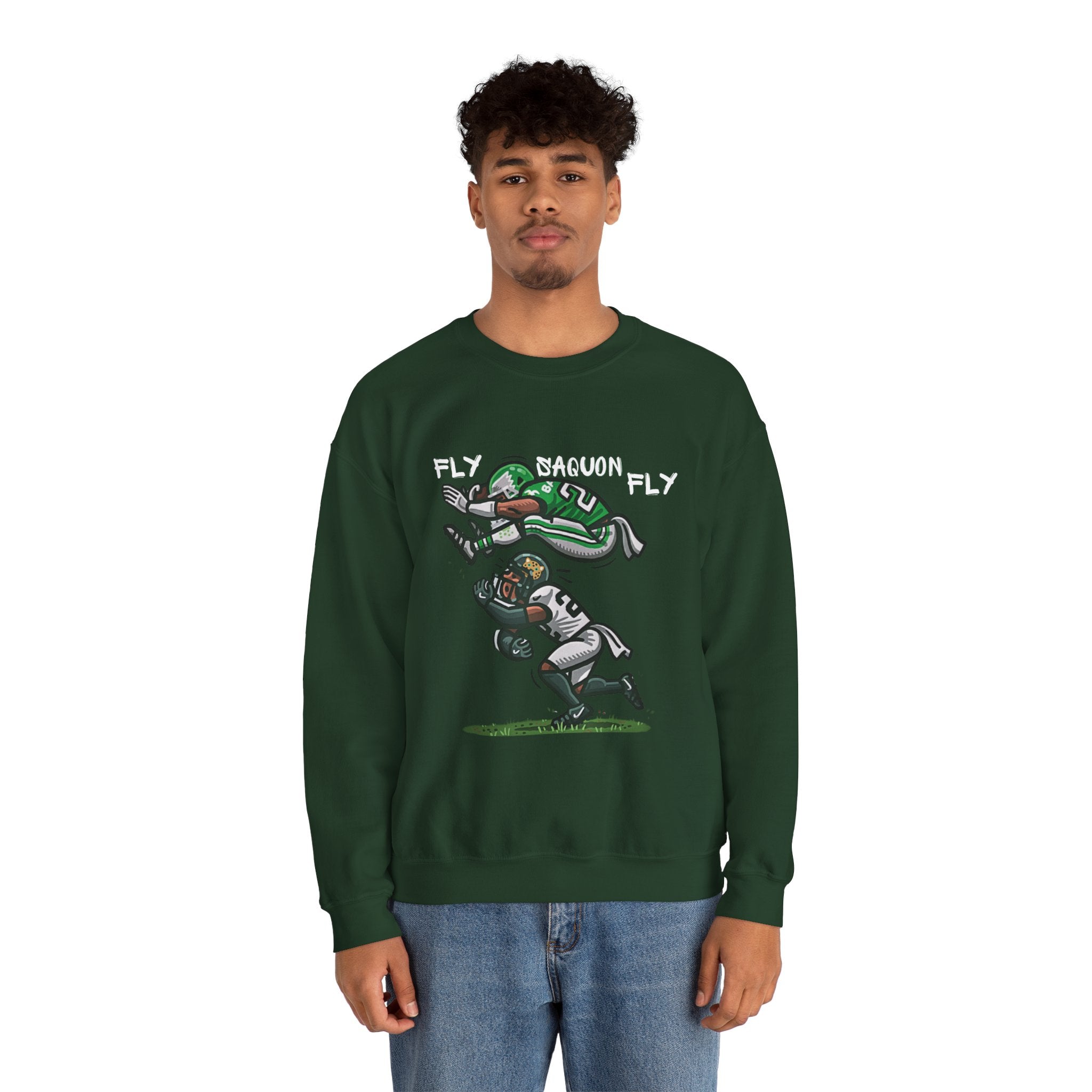 Unisex Fly Saquon Fly Crewneck Sweatshirt