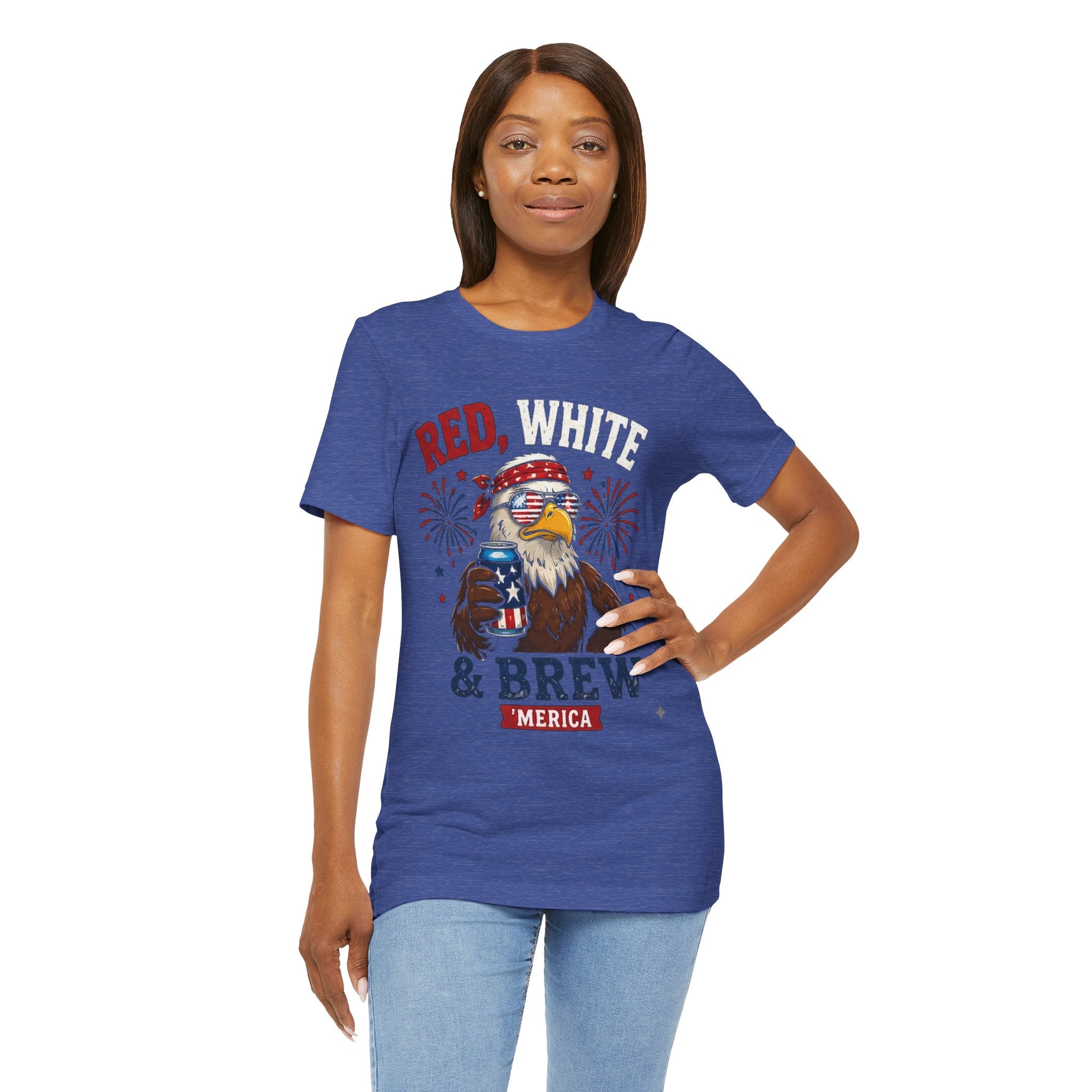 Red, White, & Brew Unisex T-shirt