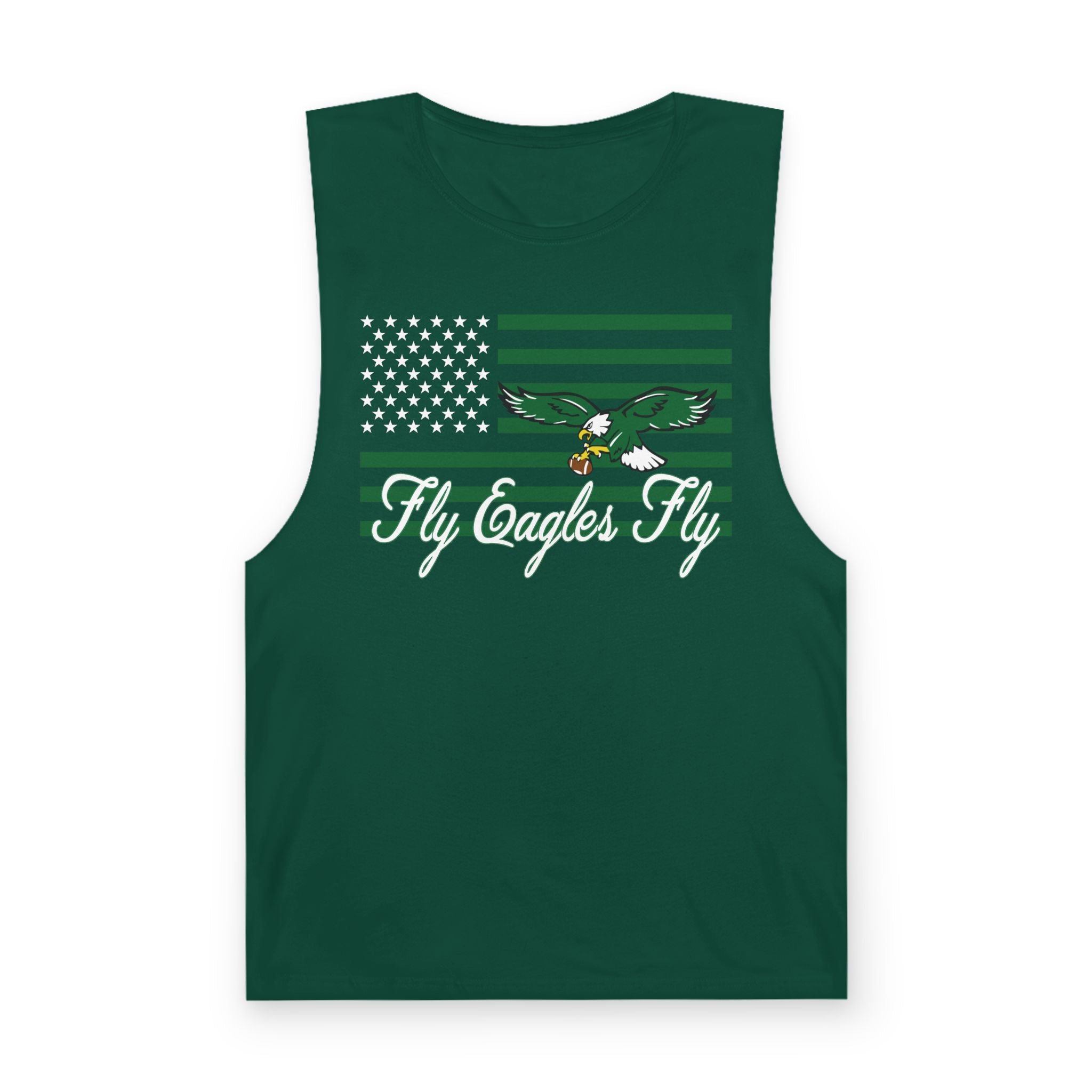 Fly Eagles Fly Flag Unisex Cut-Off Tank