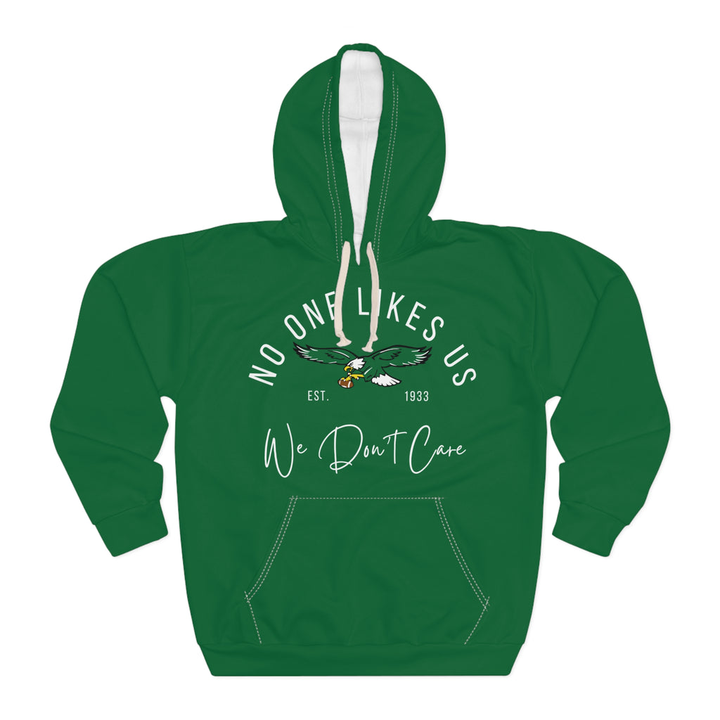 No One Likes Us Pullover Hoodie (AOP)