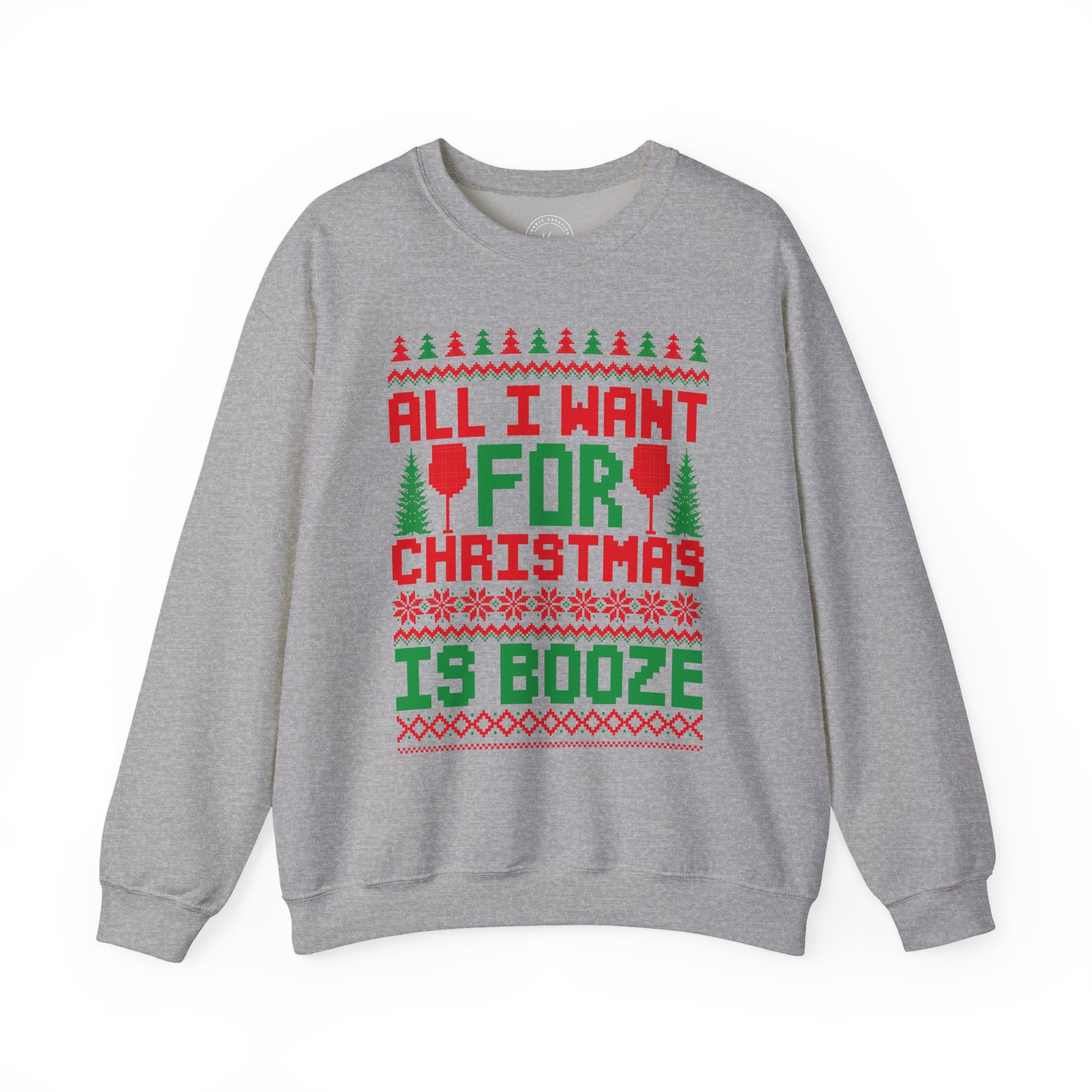 Booze Unisex Sweatshirt