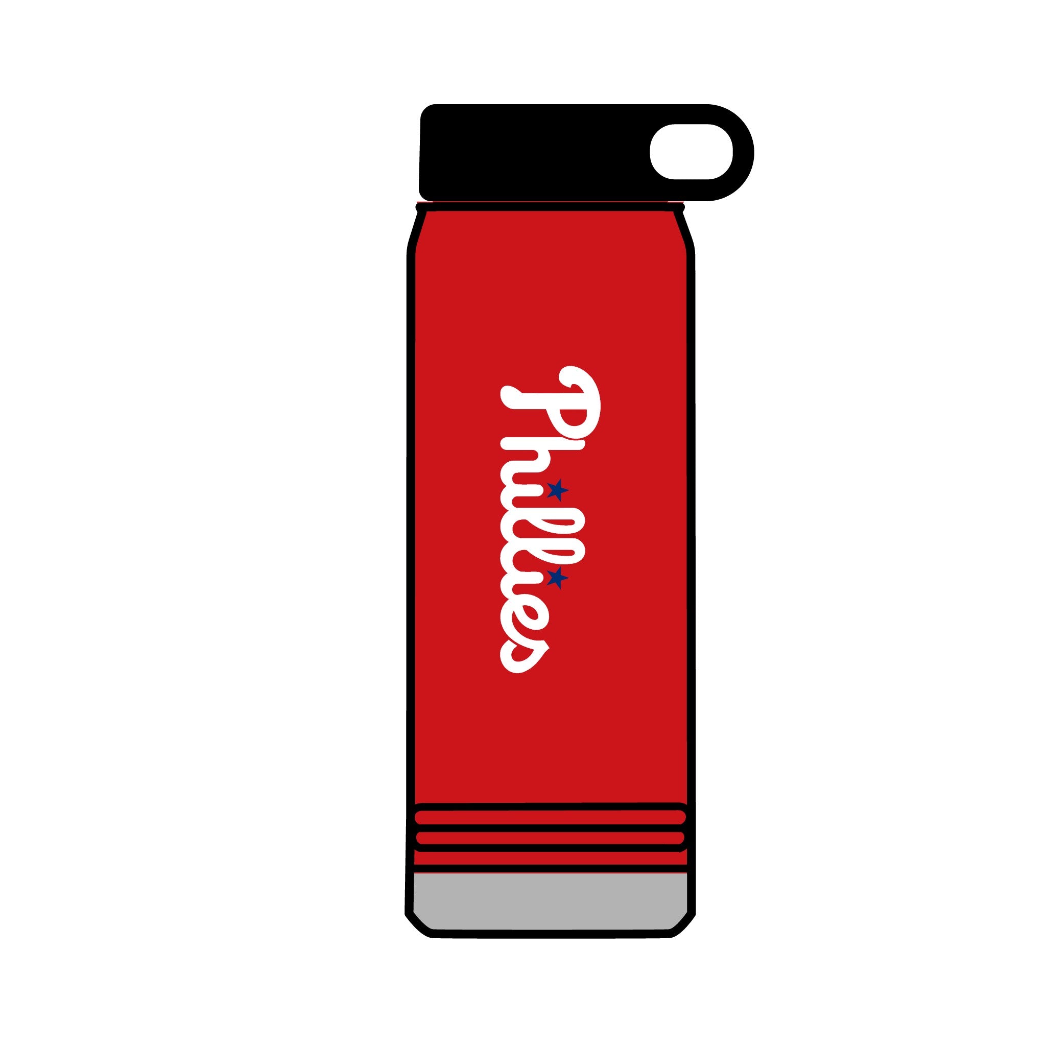 Phillies Water Bottle, 32oz