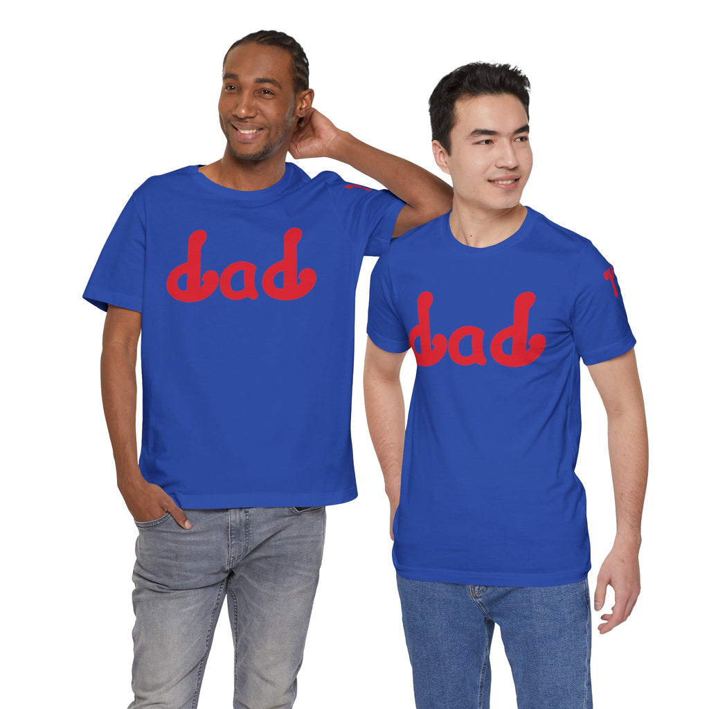 Phillies Dad (Red) Short Sleeve Tee