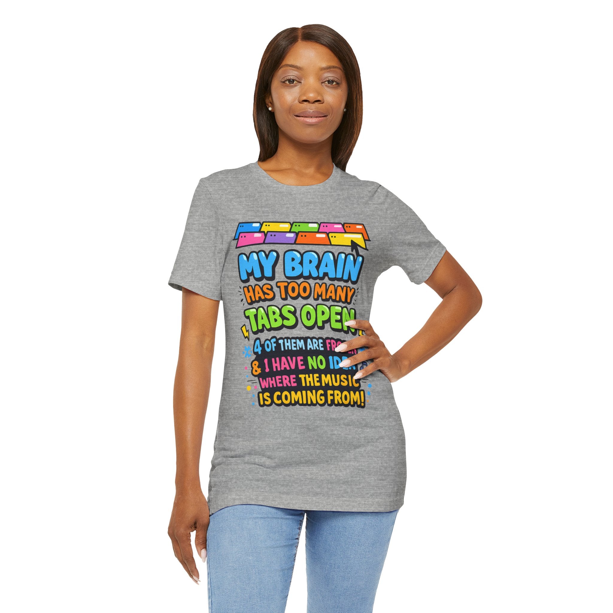 Open Tab Unisex Short Sleeve Tee