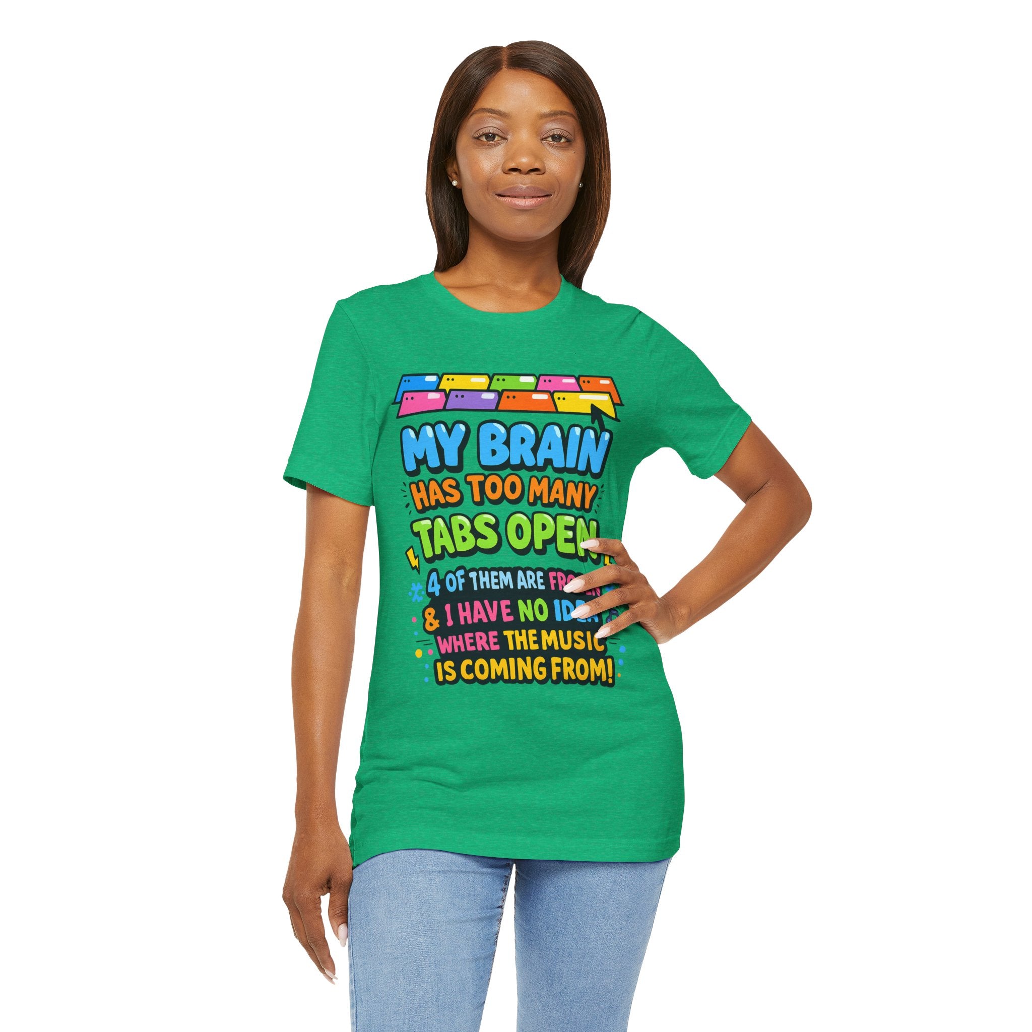 Open Tab Unisex Short Sleeve Tee