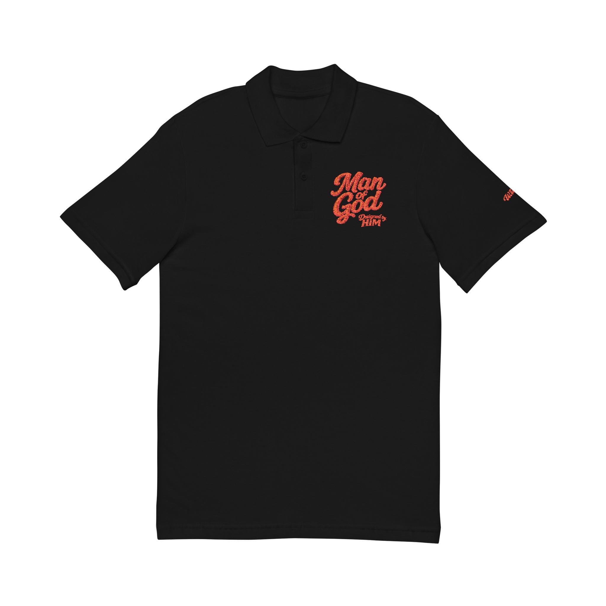 Man of God Polo Shirt (Embroidery)