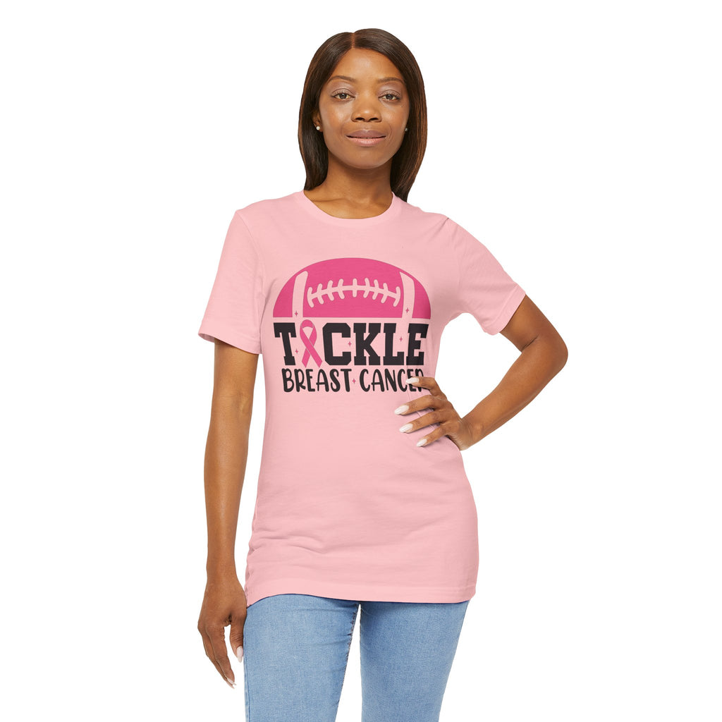 Tackle Breast Cancer Unisex T-shirt