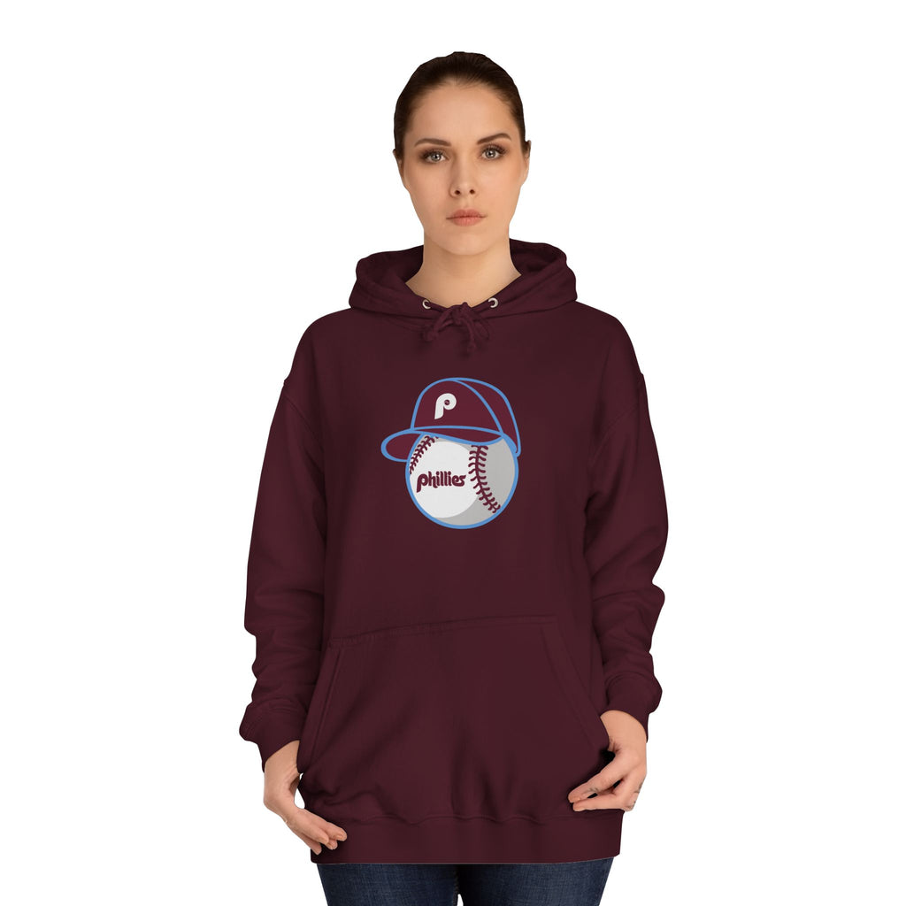 Retro Phillies Ball Hoodie