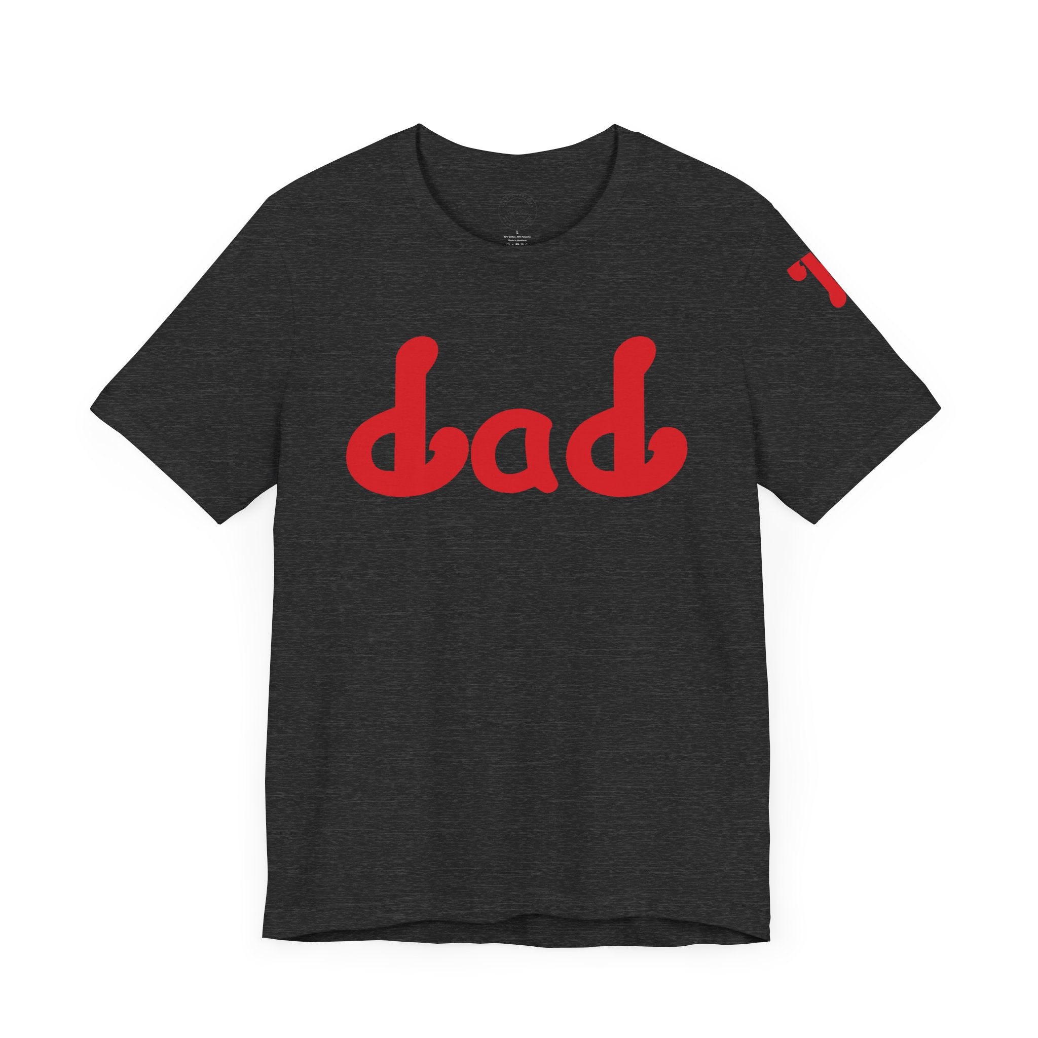 Phillies Dad (Red) Short Sleeve Tee