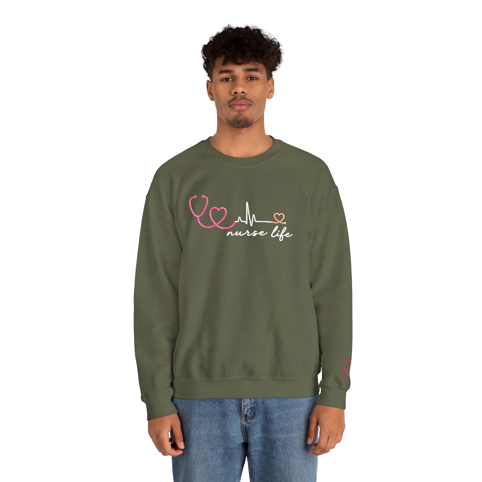 Nurse Life Unisex Crewneck Sweatshirt