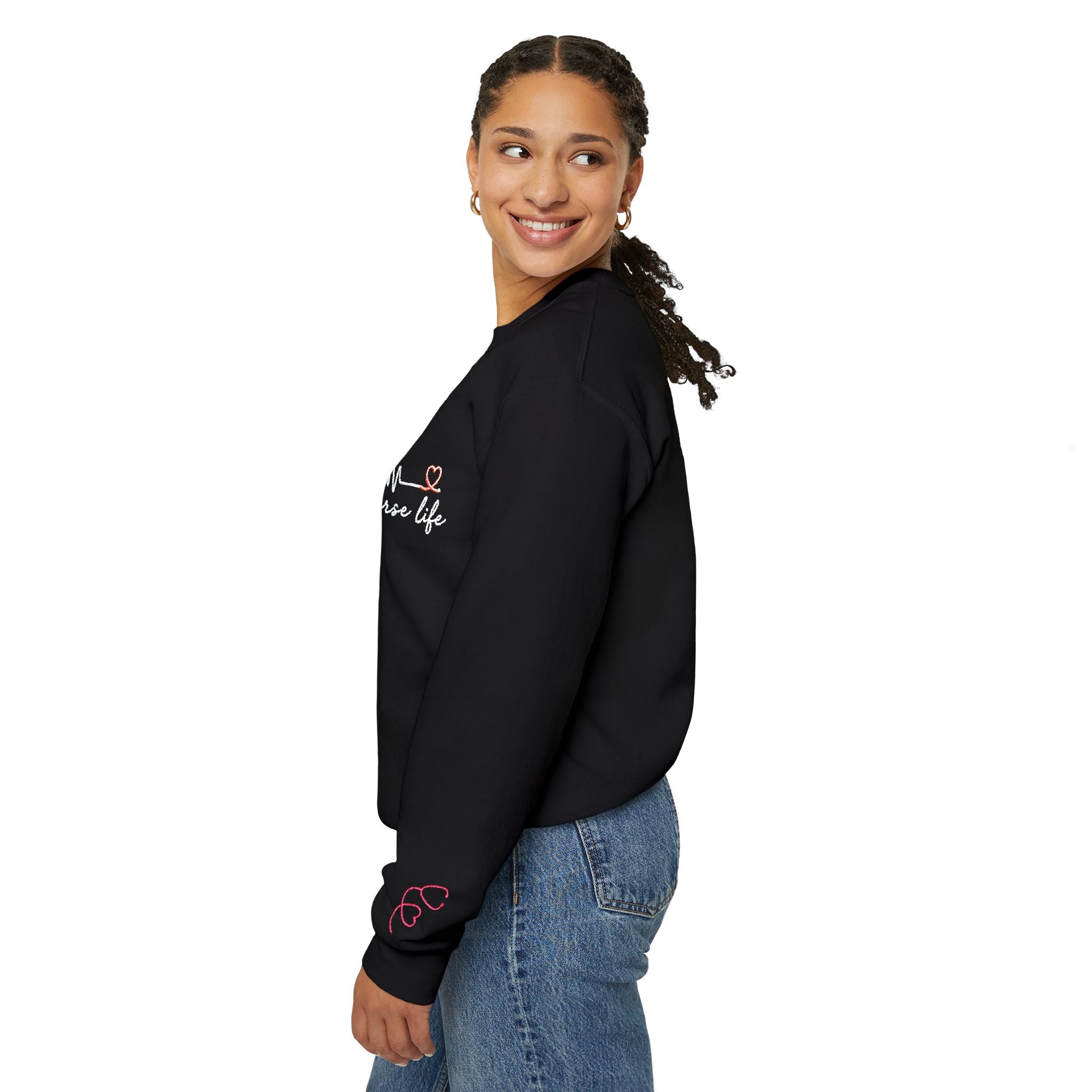 Nurse Life Unisex Crewneck Sweatshirt