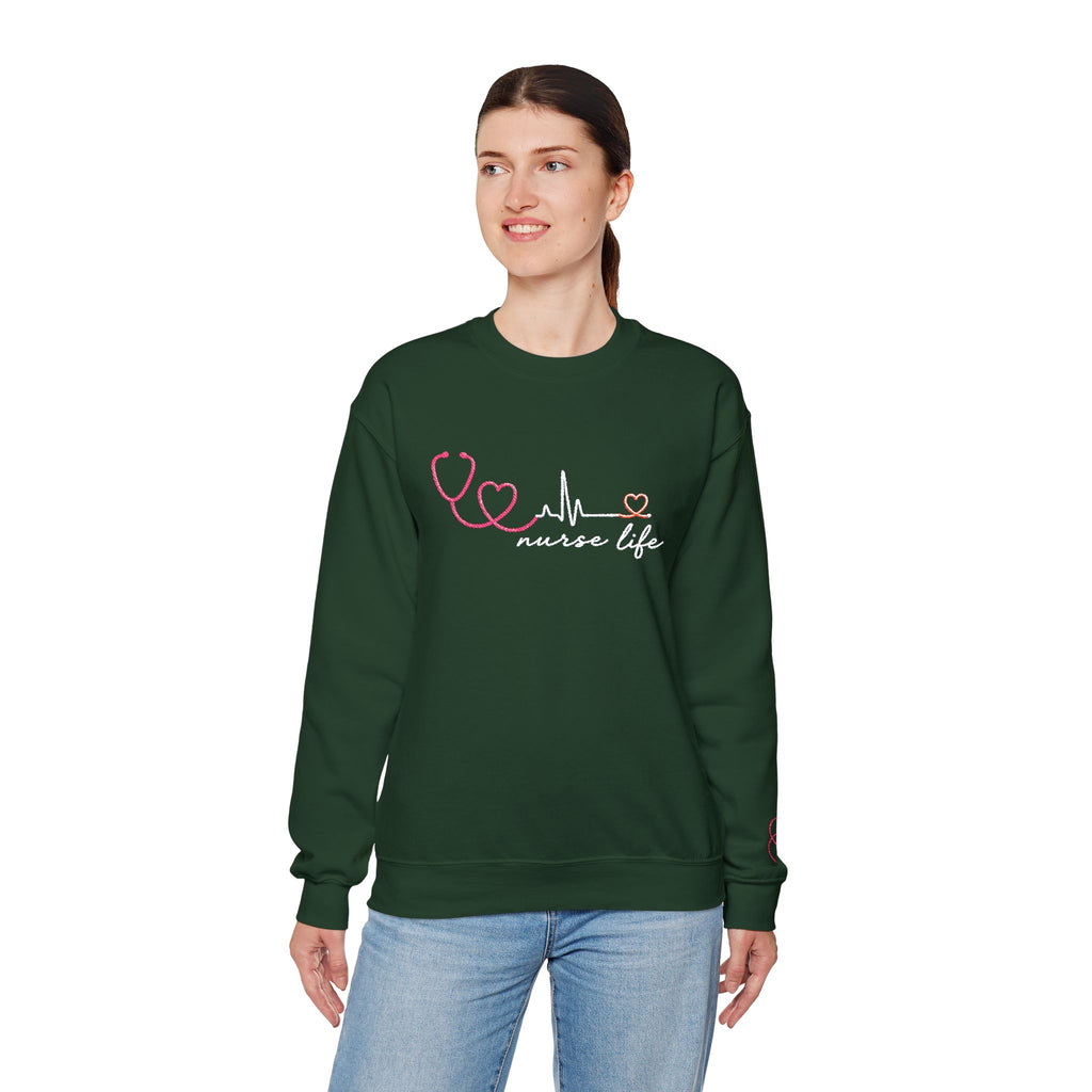 Nurse Life Unisex Crewneck Sweatshirt